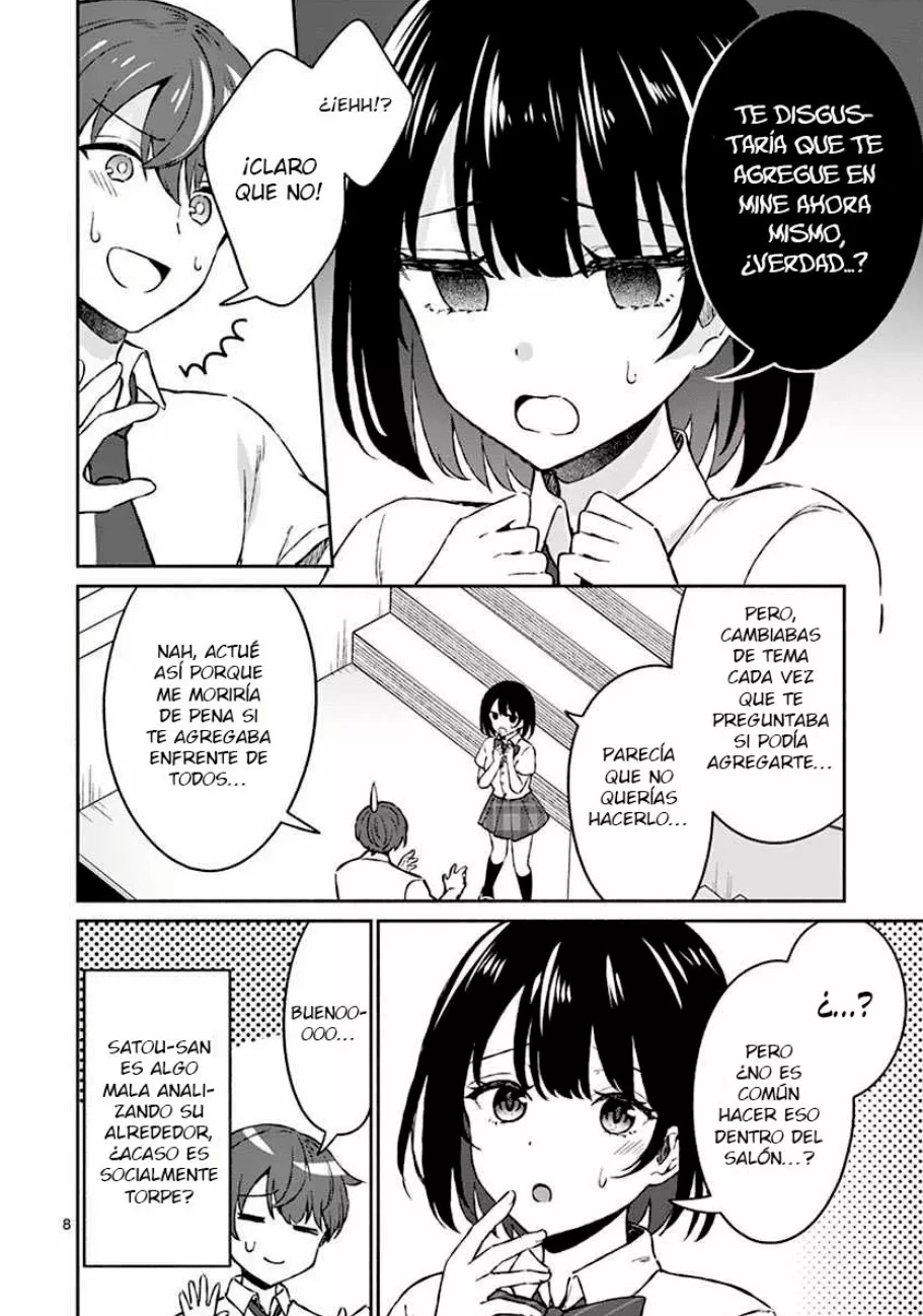 La fría Satou-san solo es dulce conmigo - Capítulo 4 - Página 9 - LectorTMOo