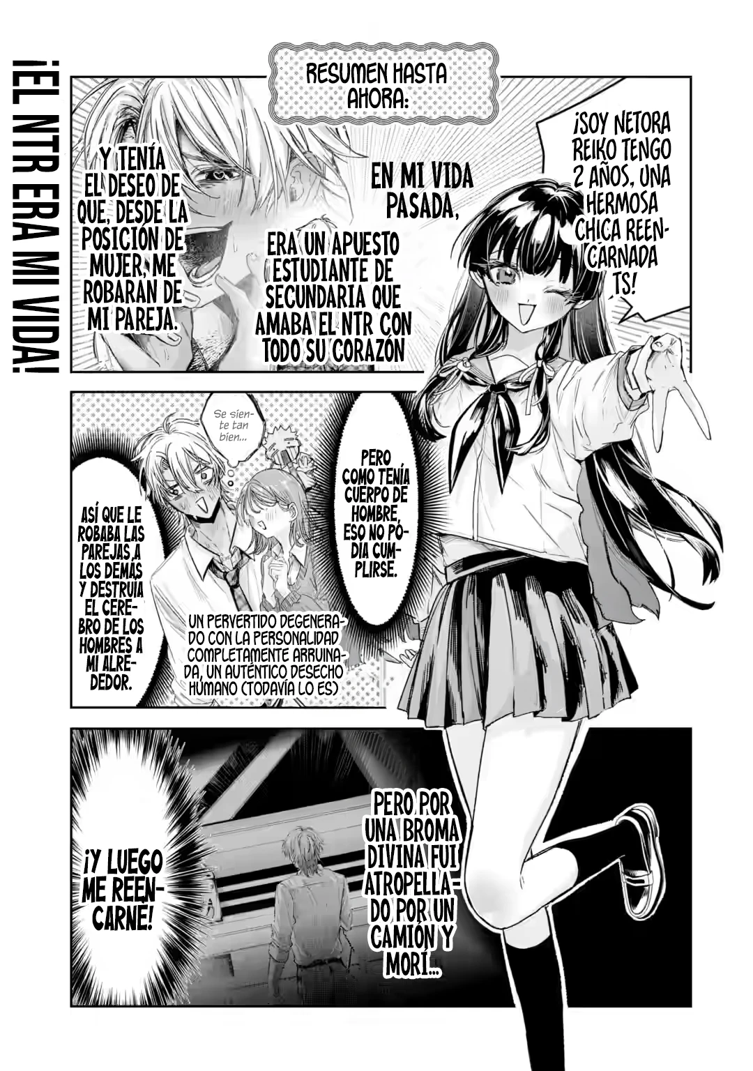 La hermosa chica (TS), Netora Reiko quiere ser robada - Capítulo 2.1 - Página 2 - LectorTMOo