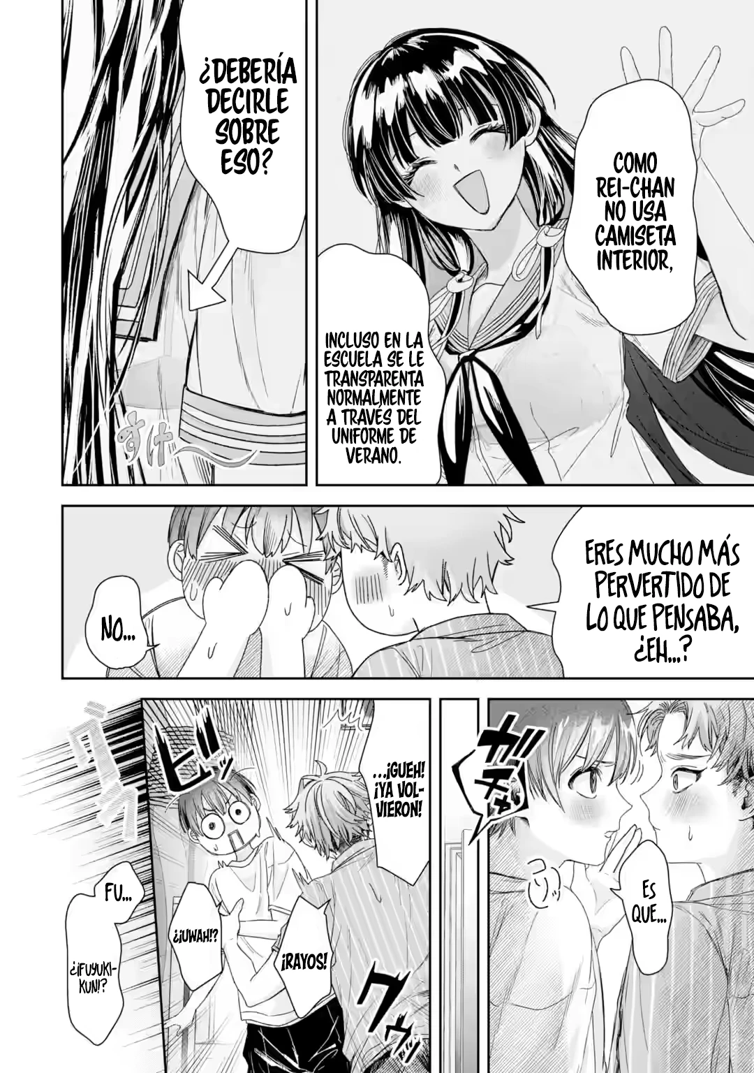 La hermosa chica (TS), Netora Reiko quiere ser robada - Capítulo 3.2 - Página 8 - LectorTMOo