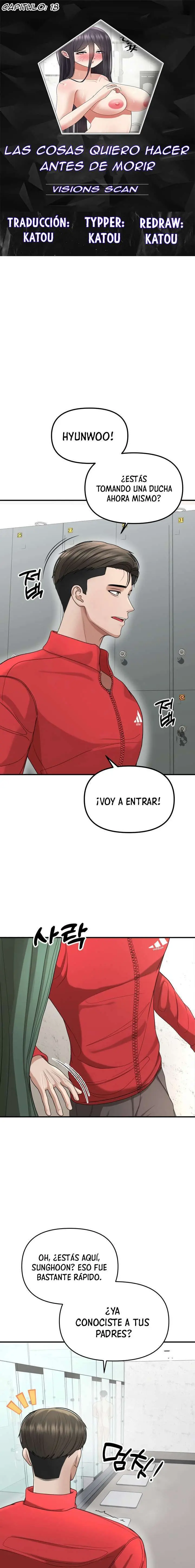 Las cosas que quiero hacer antes de morir - Capítulo 18 - Página 1 - LectorTMOo