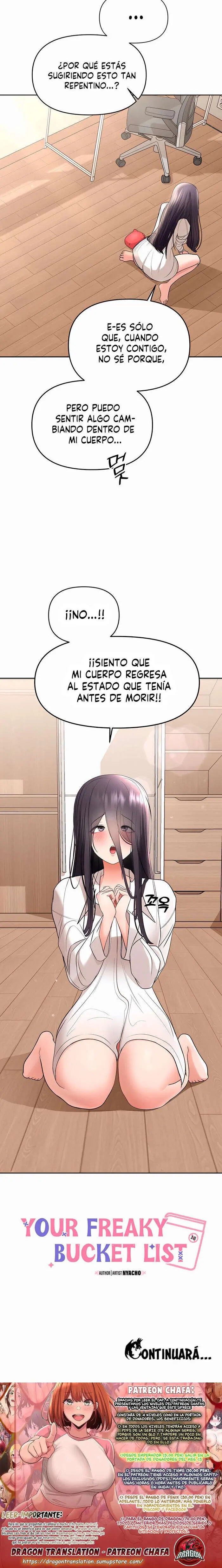 Las cosas que quiero hacer antes de morir - Capítulo 2 - Página 17 - LectorTMOo