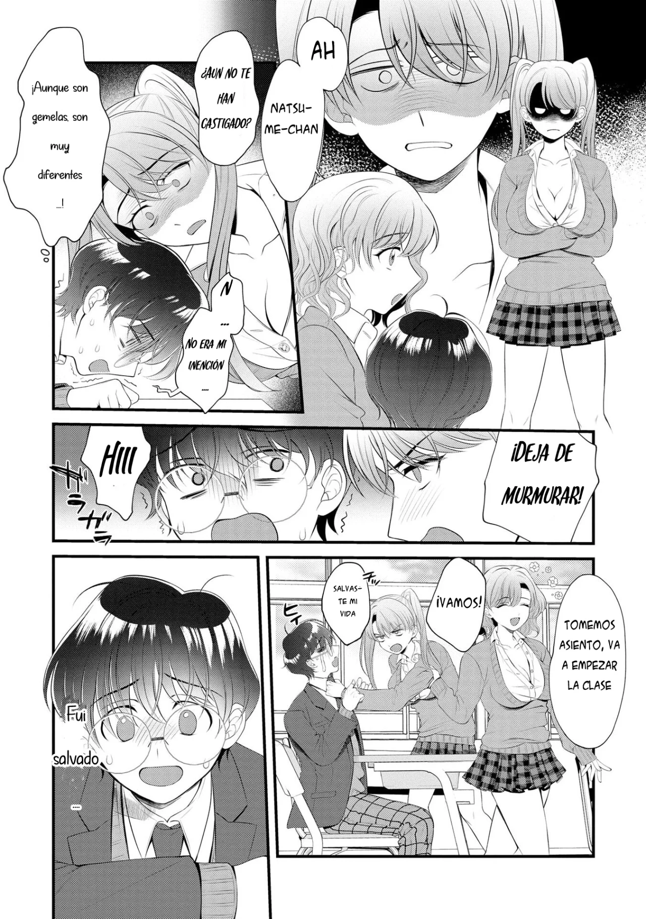 Las hermanas Gal quieren cuidar del solitario Nezumi-kun - Capítulo 1 - Página 23 - LectorTMOo