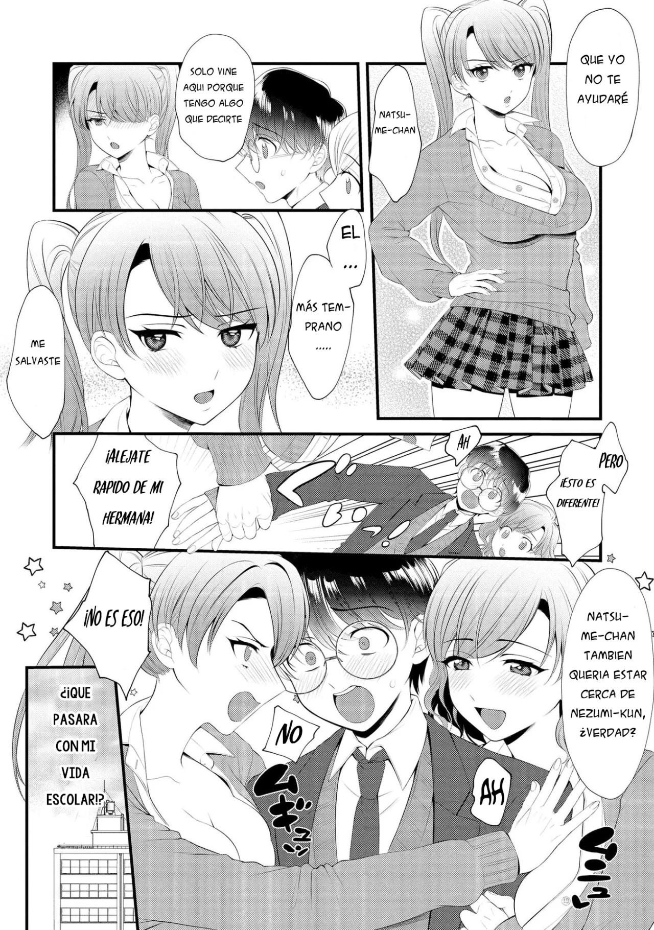 Las hermanas Gal quieren cuidar del solitario Nezumi-kun - Capítulo 1 - Página 35 - LectorTMOo