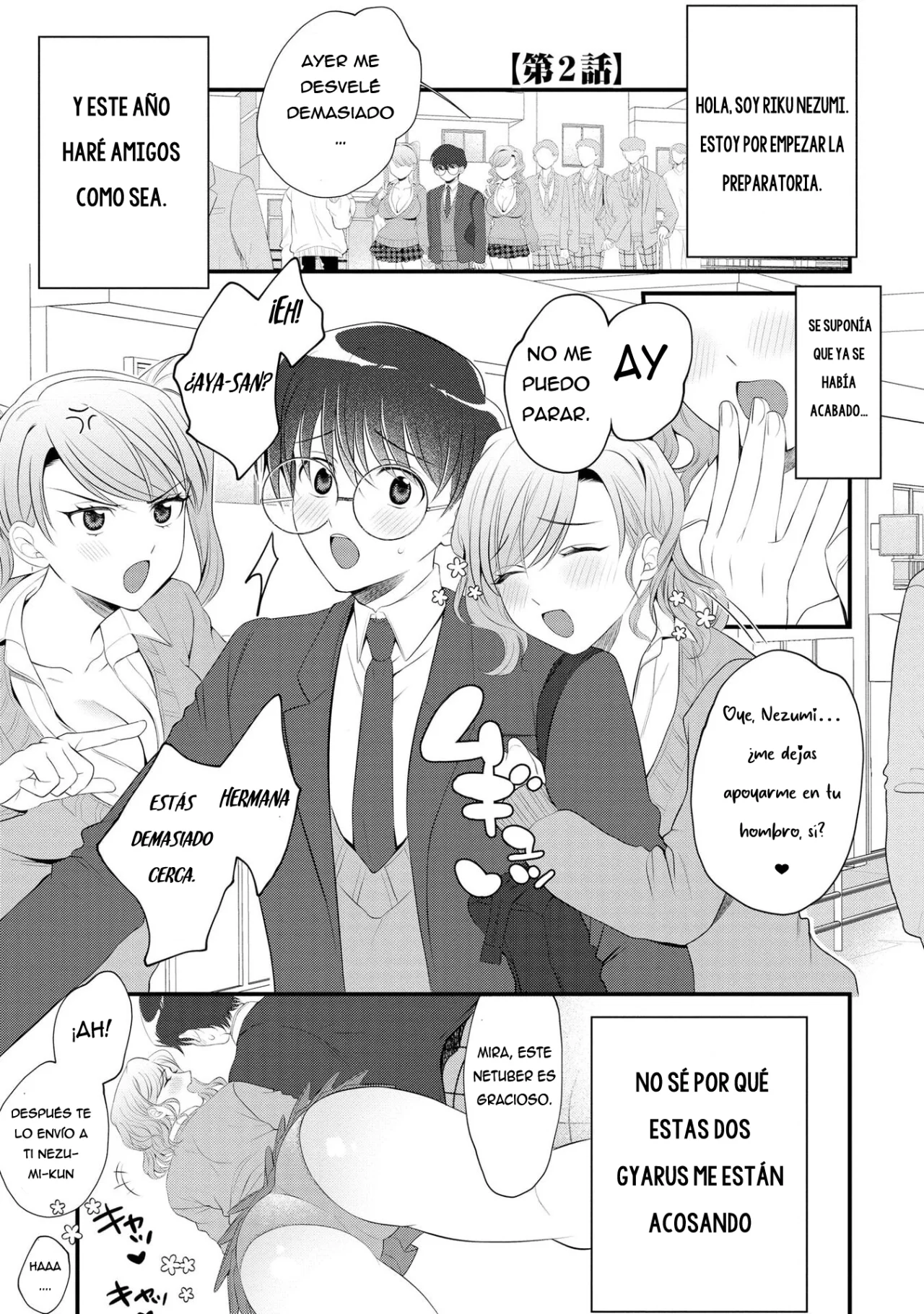 Las hermanas Gal quieren cuidar del solitario Nezumi-kun - Capítulo 2 - Página 5 - LectorTMOo
