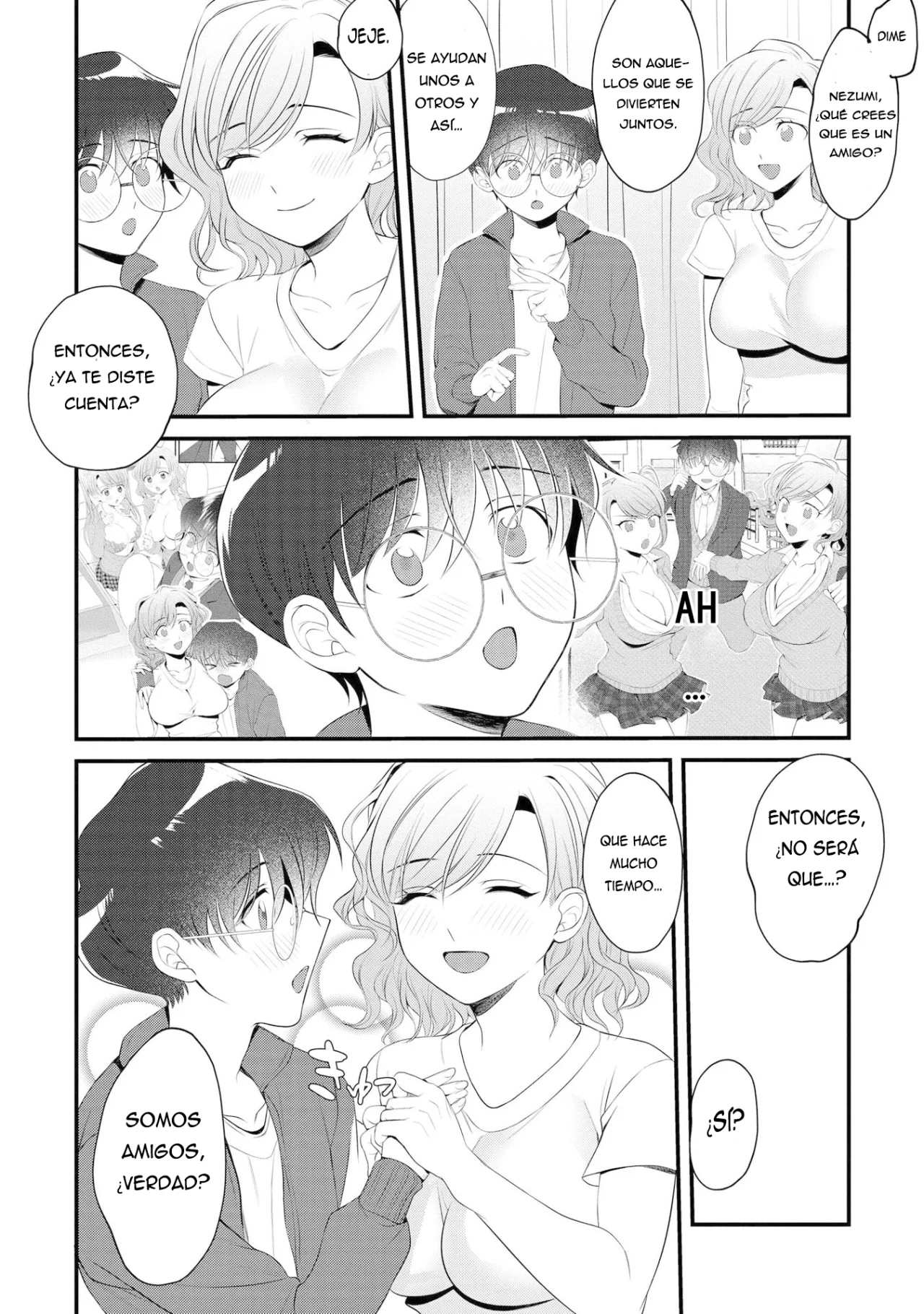 Las hermanas Gal quieren cuidar del solitario Nezumi-kun - Capítulo 2 - Página 22 - LectorTMOo