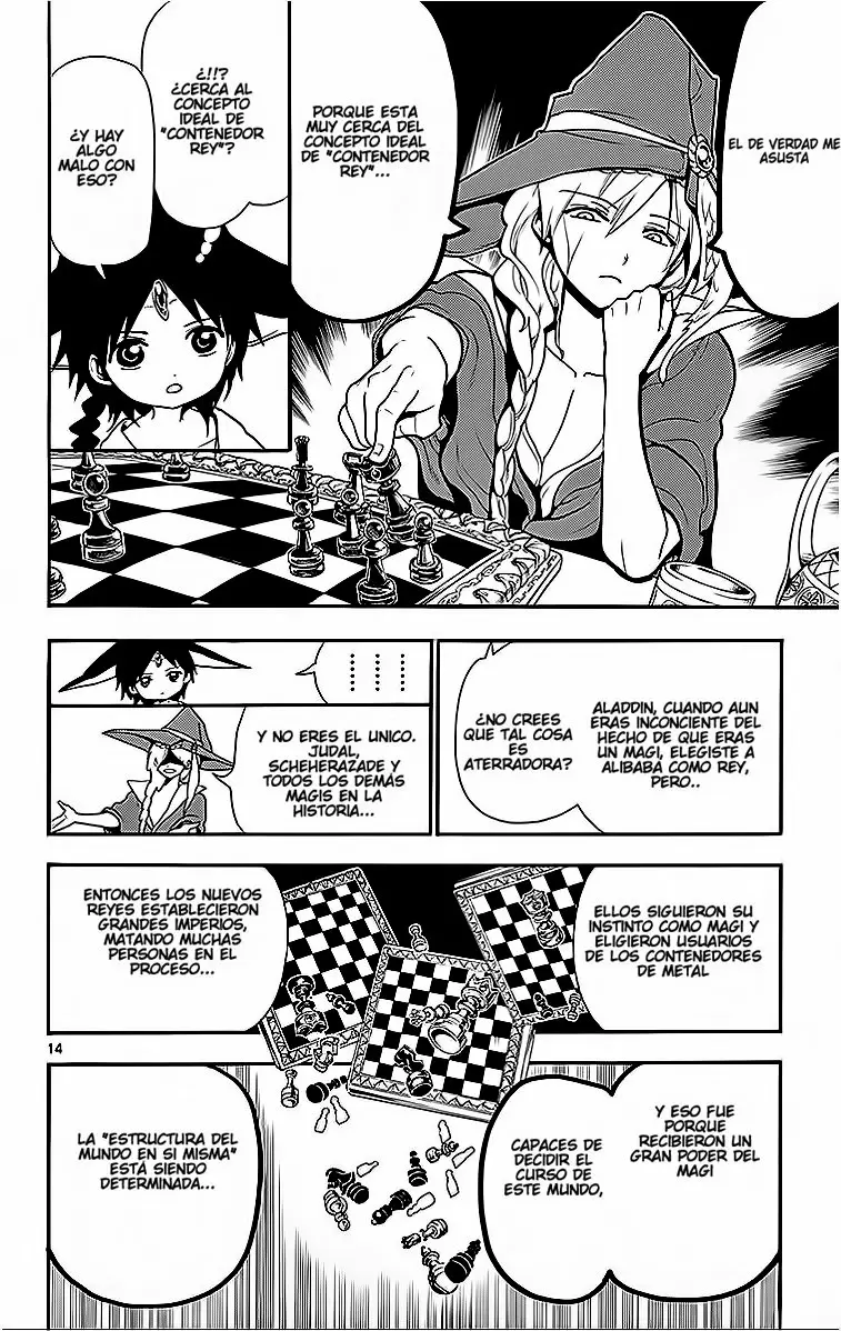 Magi - Labyrinth of Magic - Capítulo 205 - Página 14 - LectorTMOo