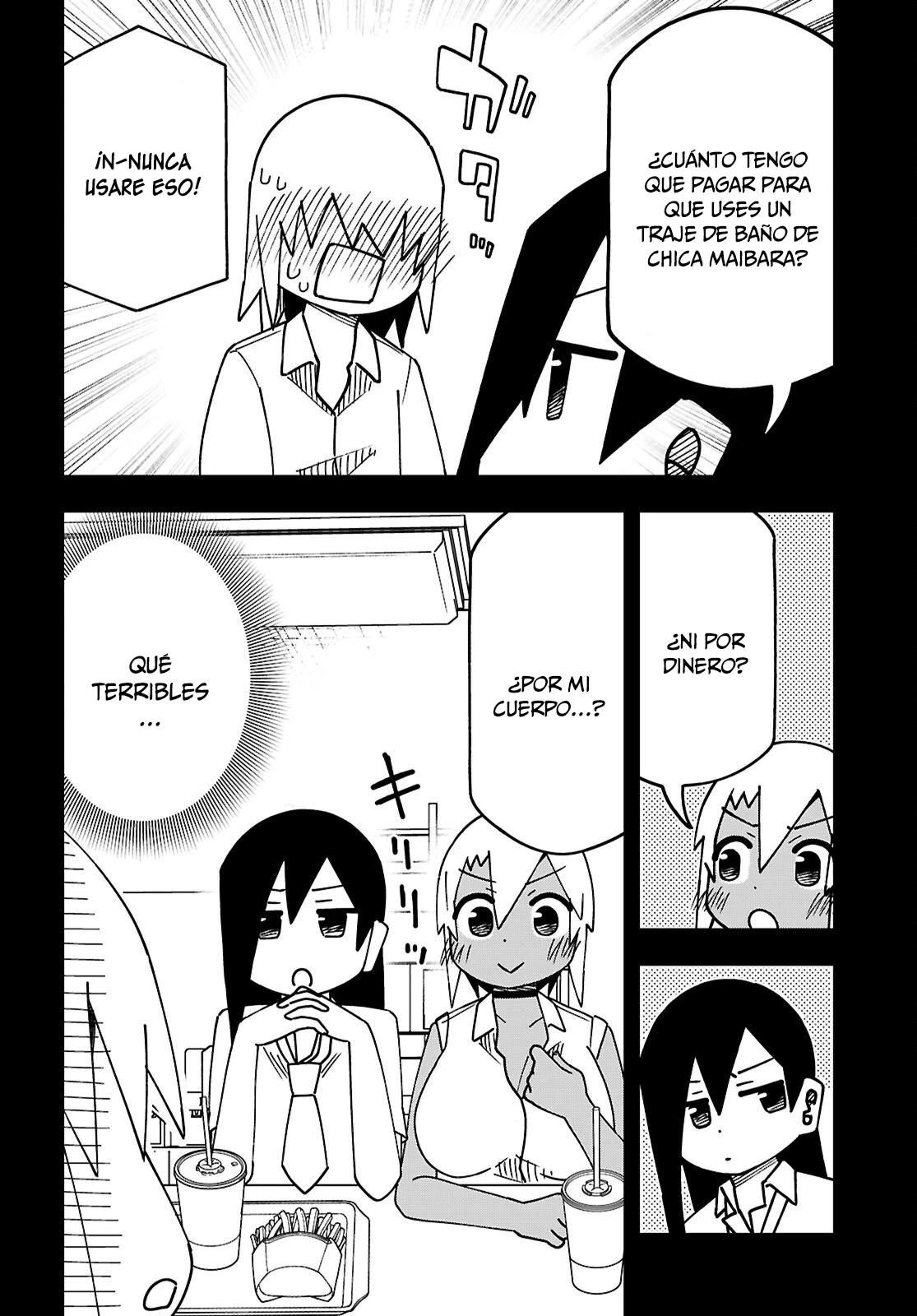 Maibara-kun wa Tsuyotsuyo Gal Kara Hanarerarenai - Capítulo 20 - Página 3 - LectorTMOo