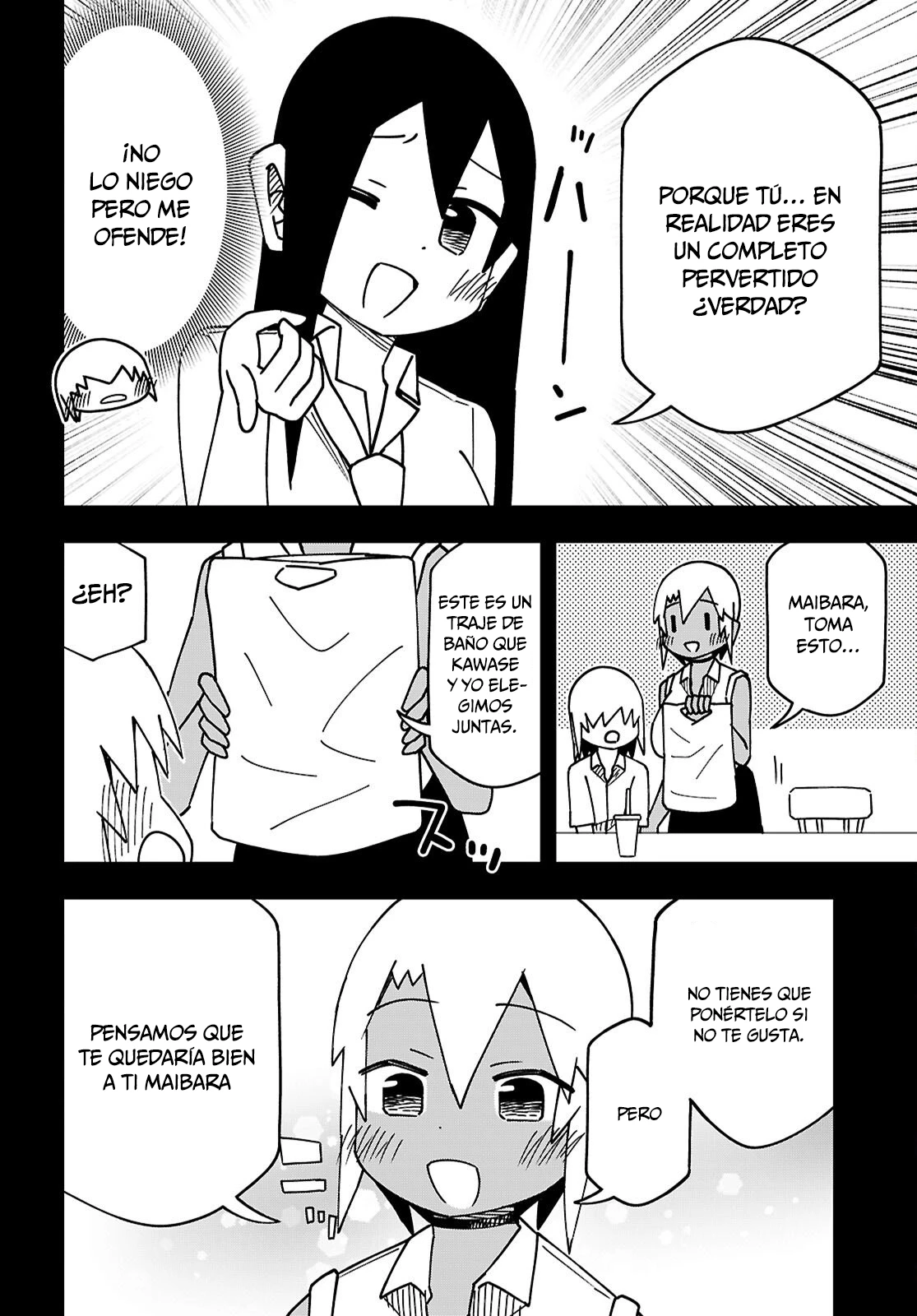 Maibara-kun wa Tsuyotsuyo Gal Kara Hanarerarenai - Capítulo 20 - Página 9 - LectorTMOo
