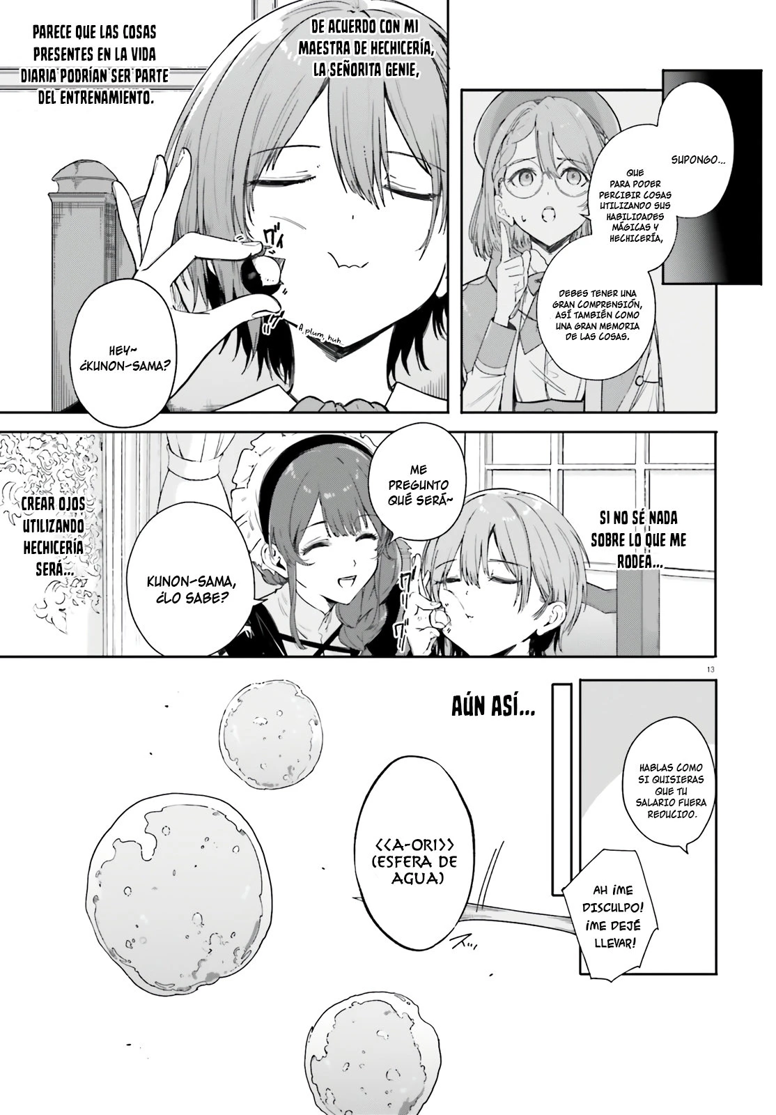 Majutsushi Kunon wa Mieteiru - Capítulo 1 - Página 13 - LectorTMOo