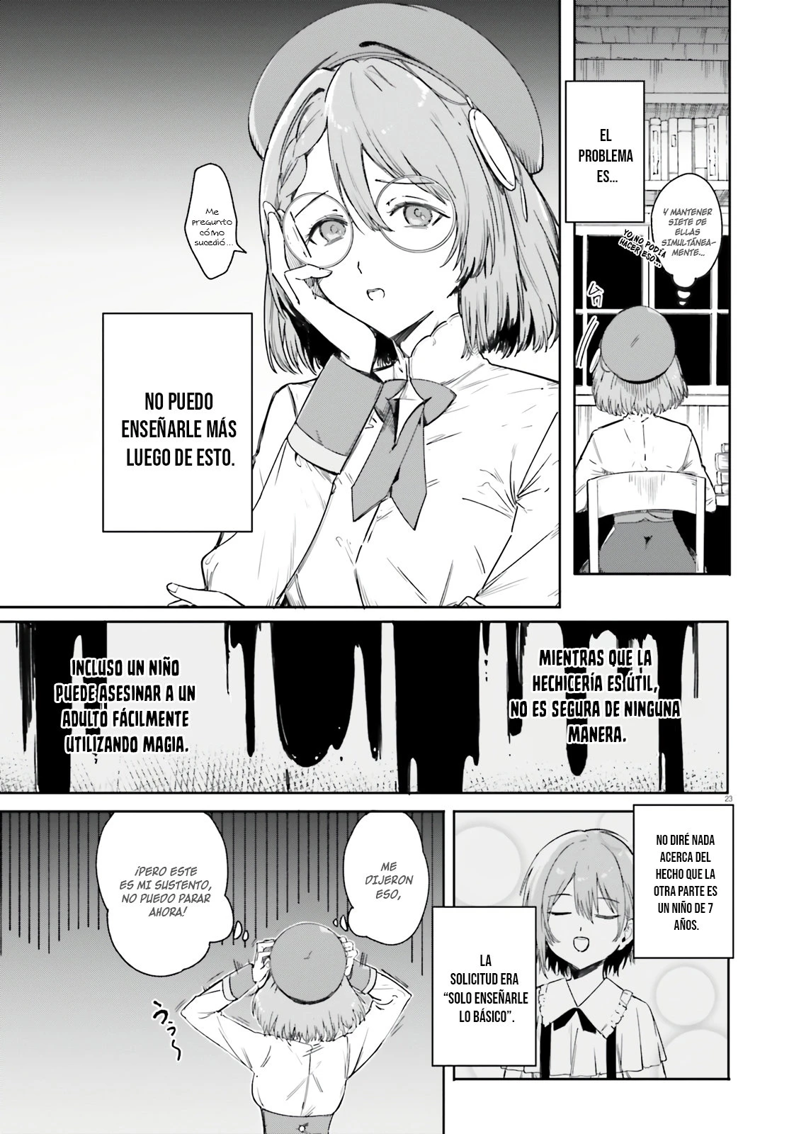 Majutsushi Kunon wa Mieteiru - Capítulo 1 - Página 23 - LectorTMOo