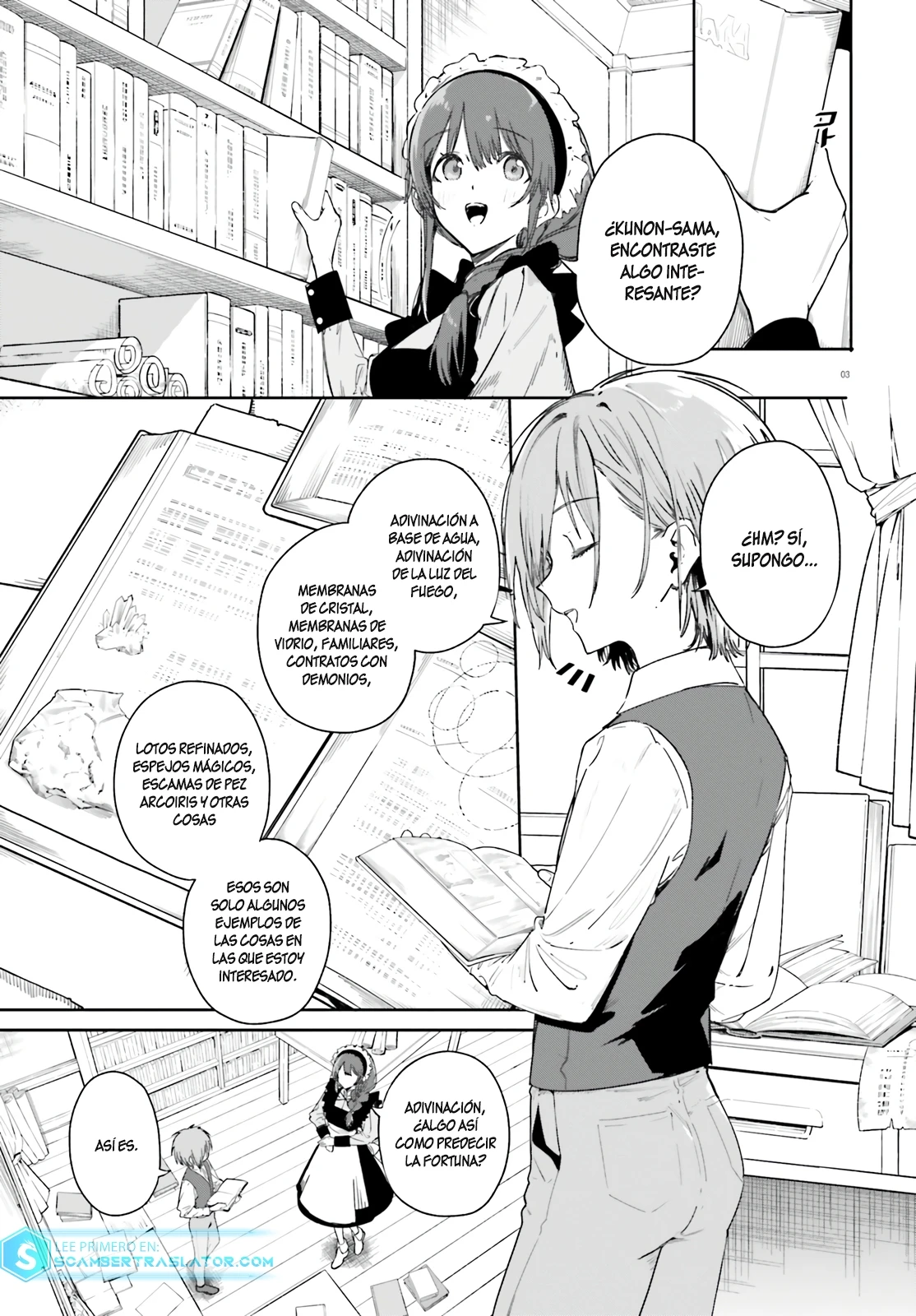Majutsushi Kunon wa Mieteiru - Capítulo 3 - Página 5 - LectorTMOo