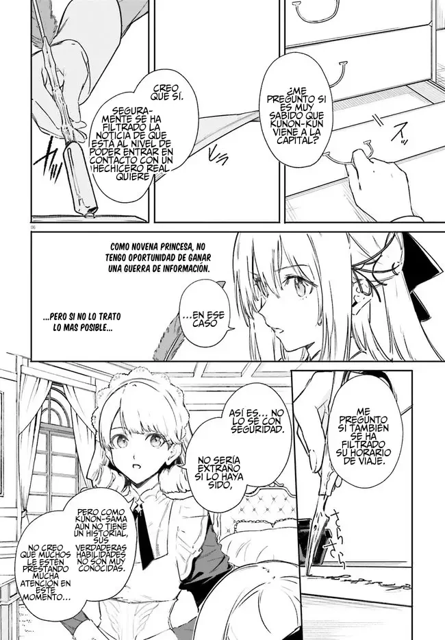 Majutsushi Kunon wa Mieteiru - Capítulo 7.1 - Página 8 - LectorTMOo