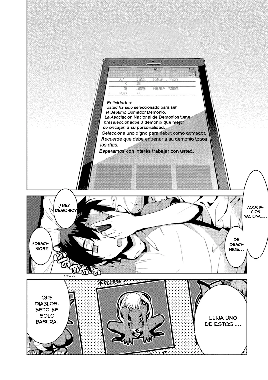 Maou na Ore to Fushihime no Yubiwa - Capítulo 1 - Página 3 - LectorTMOo