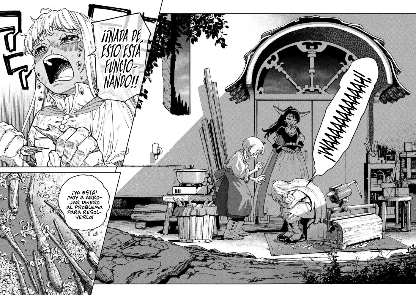 Maryoku Kare no Dark Elf - Capítulo 3 - Página 4 - LectorTMOo