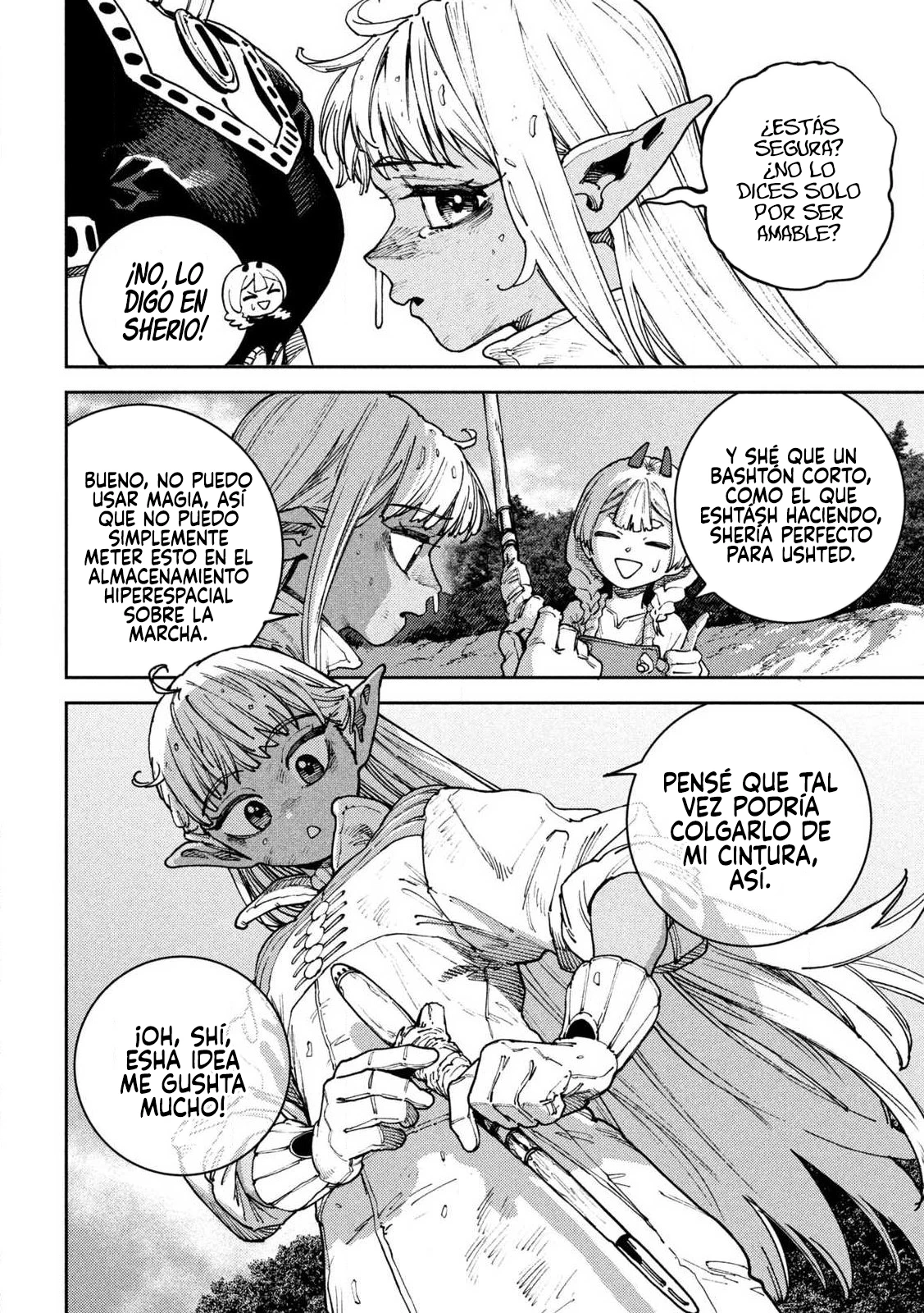 Maryoku Kare no Dark Elf - Capítulo 3 - Página 7 - LectorTMOo