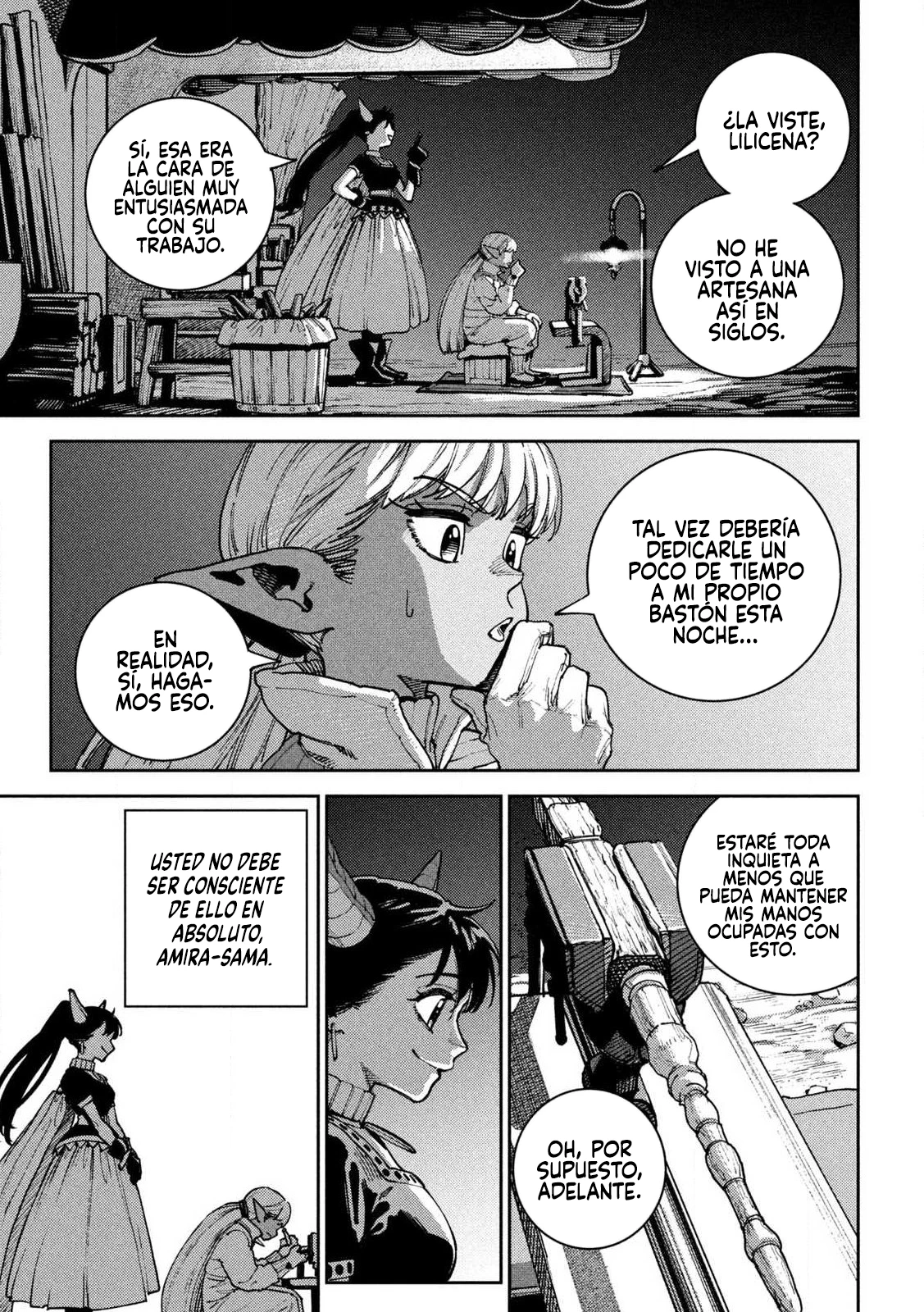 Maryoku Kare no Dark Elf - Capítulo 3 - Página 27 - LectorTMOo