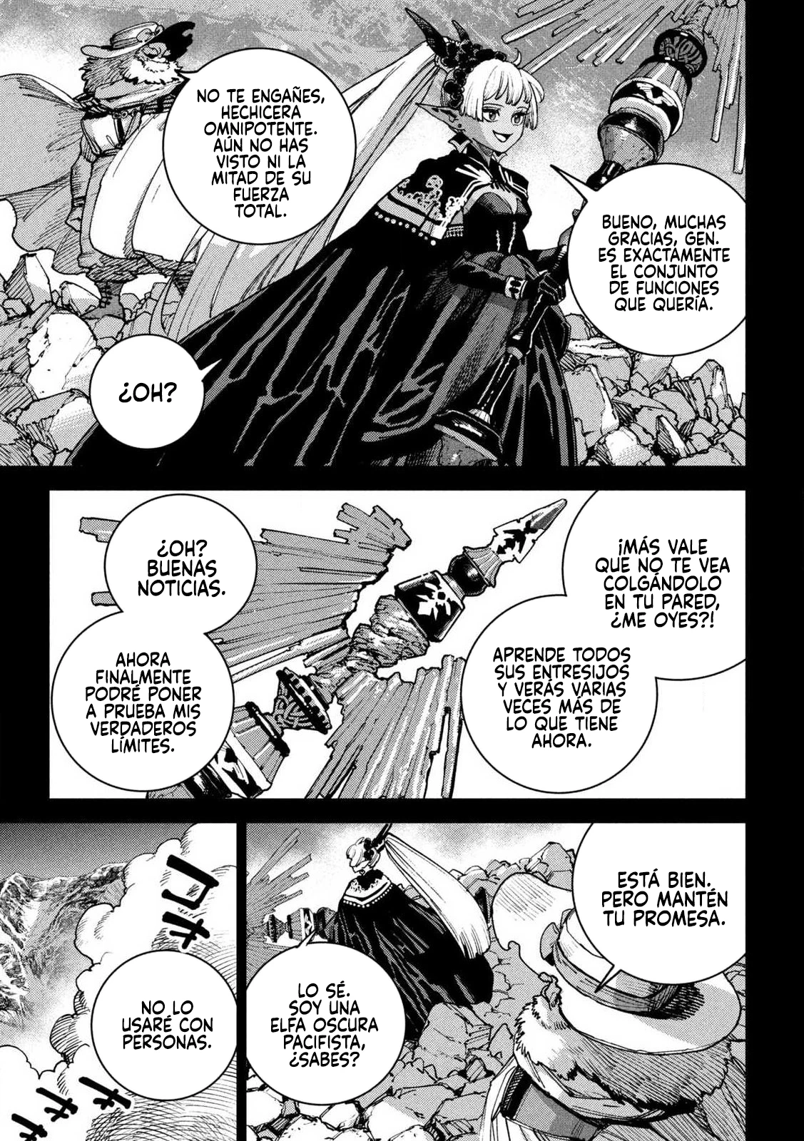 Maryoku Kare no Dark Elf - Capítulo 4 - Página 37 - LectorTMOo