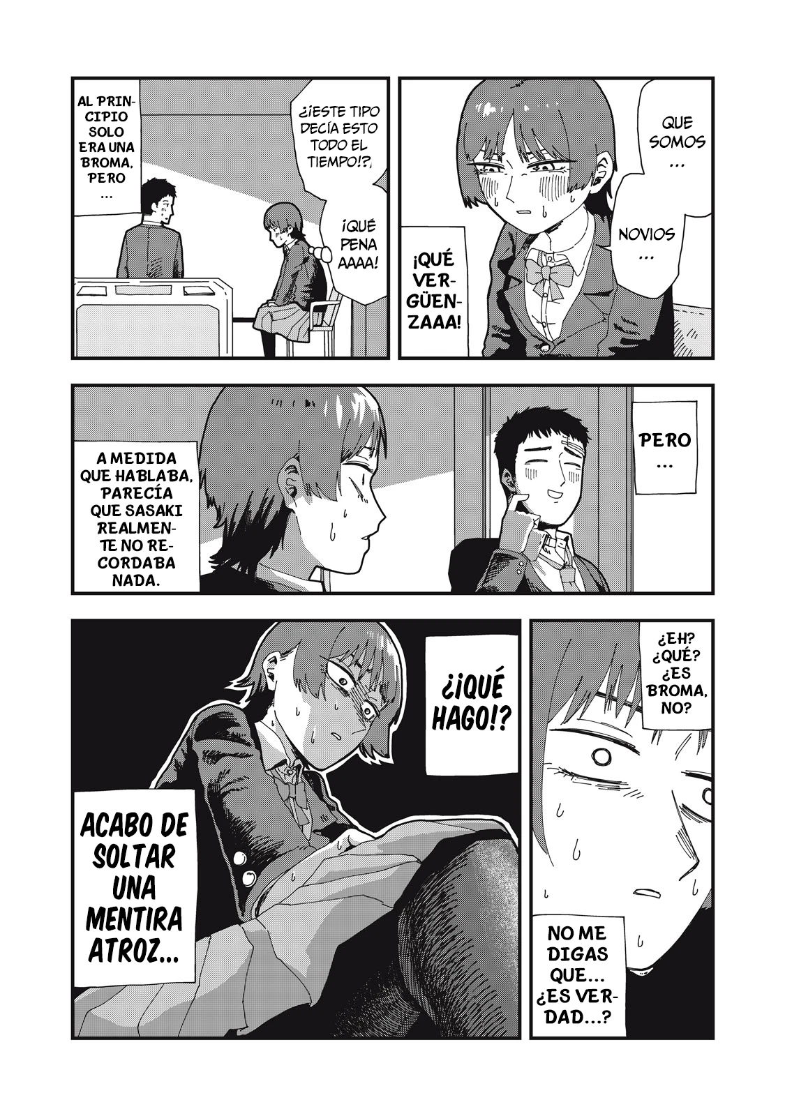 Mi novia mentirosa, hoy tambien finge ser mi novia - Capítulo 2 - Página 4 - LectorTMOo