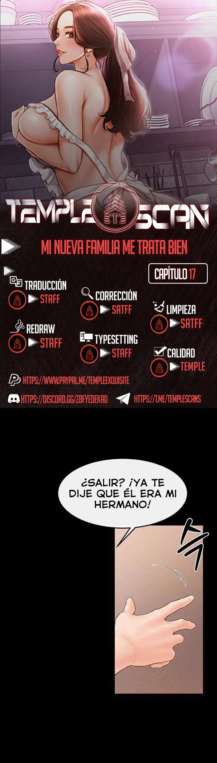 Mi nueva familia me trata bien - Capítulo 17 - Página 1 - LectorTMOo