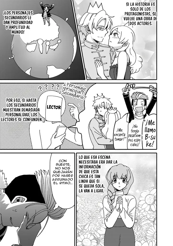 Mi trabajo es ser un mob ligón: "Fui a ser rechazado y terminó comenzando un romance con la heroína - Capítulo 3.1 - Página 14 - LectorTMOo