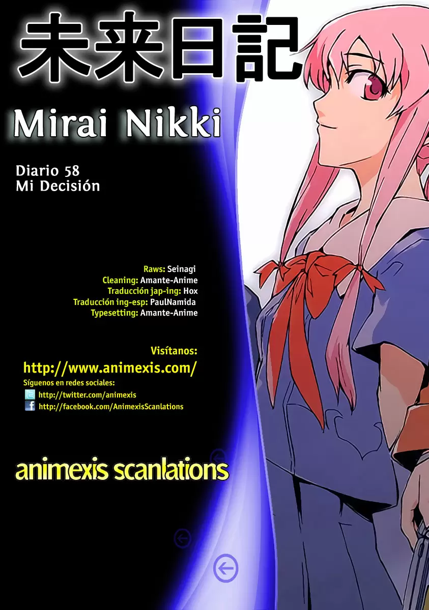 Mirai Nikki - Capítulo 58 - Página 1 - LectorTMOo