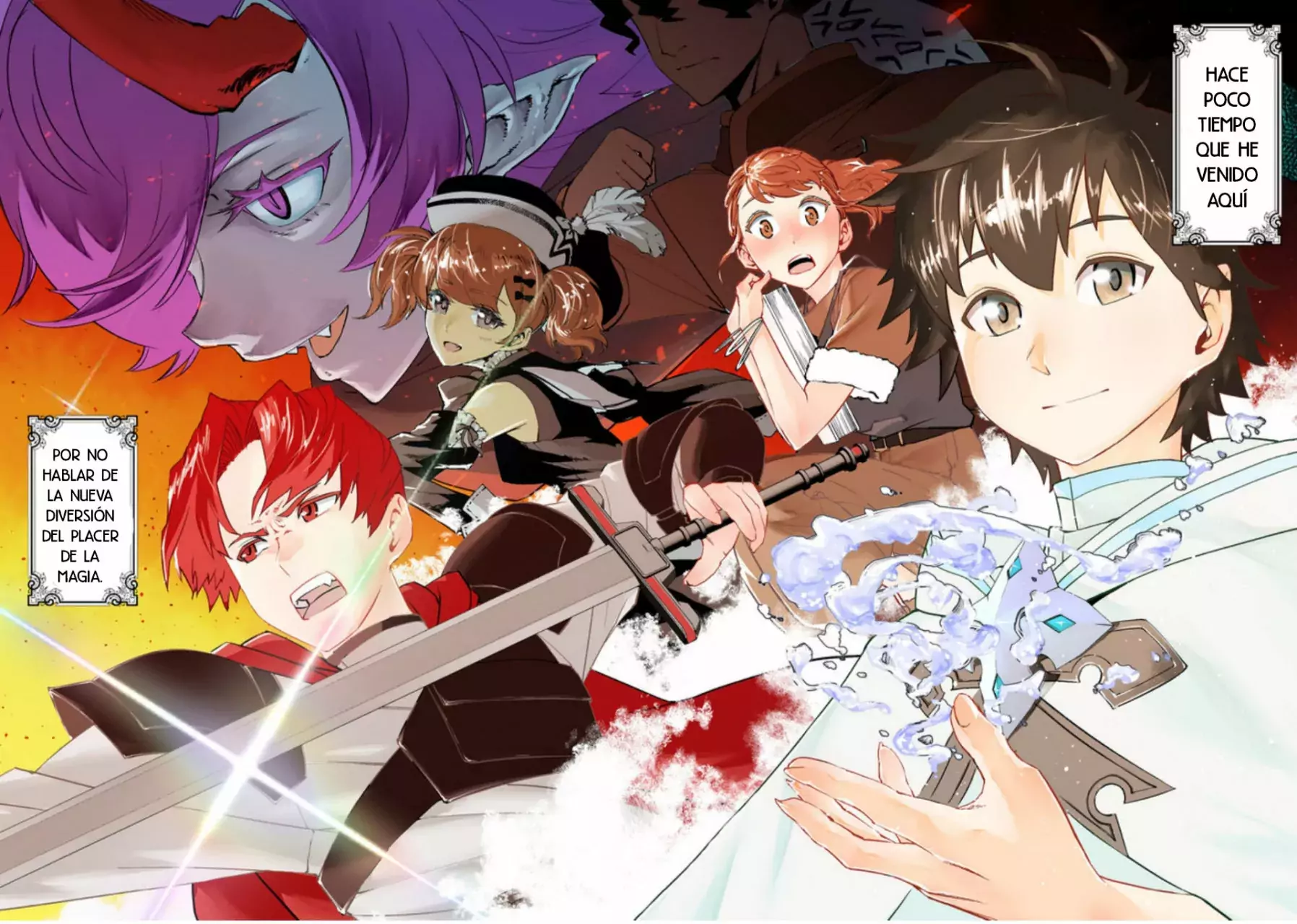 Mizu Zokusei no Mahoutsukai @COMIC - Capítulo 1 - Página 2 - LectorTMOo