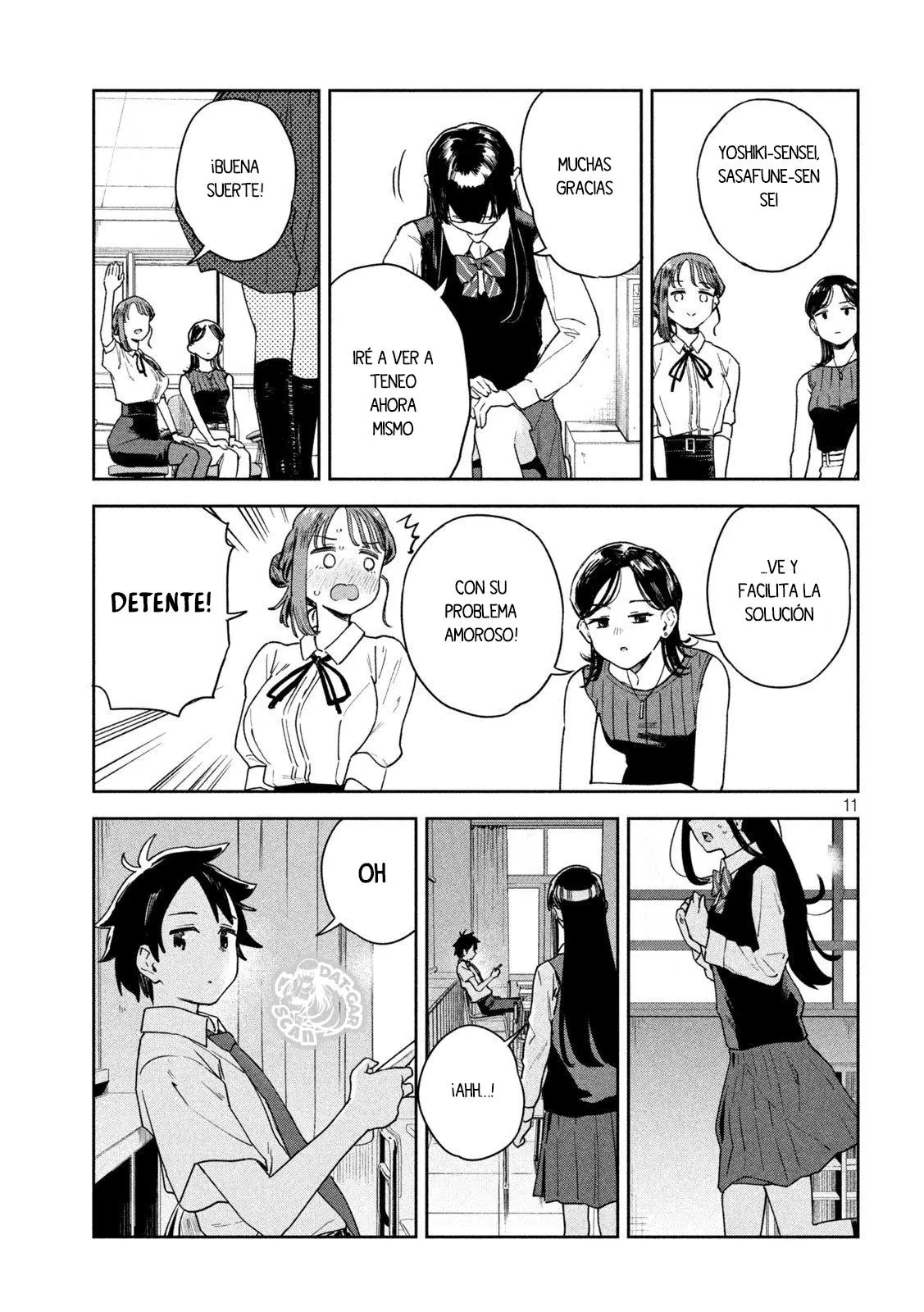 Myou-chan sensei wa Kaku Katariki - Capítulo 11 - Página 12 - LectorTMOo