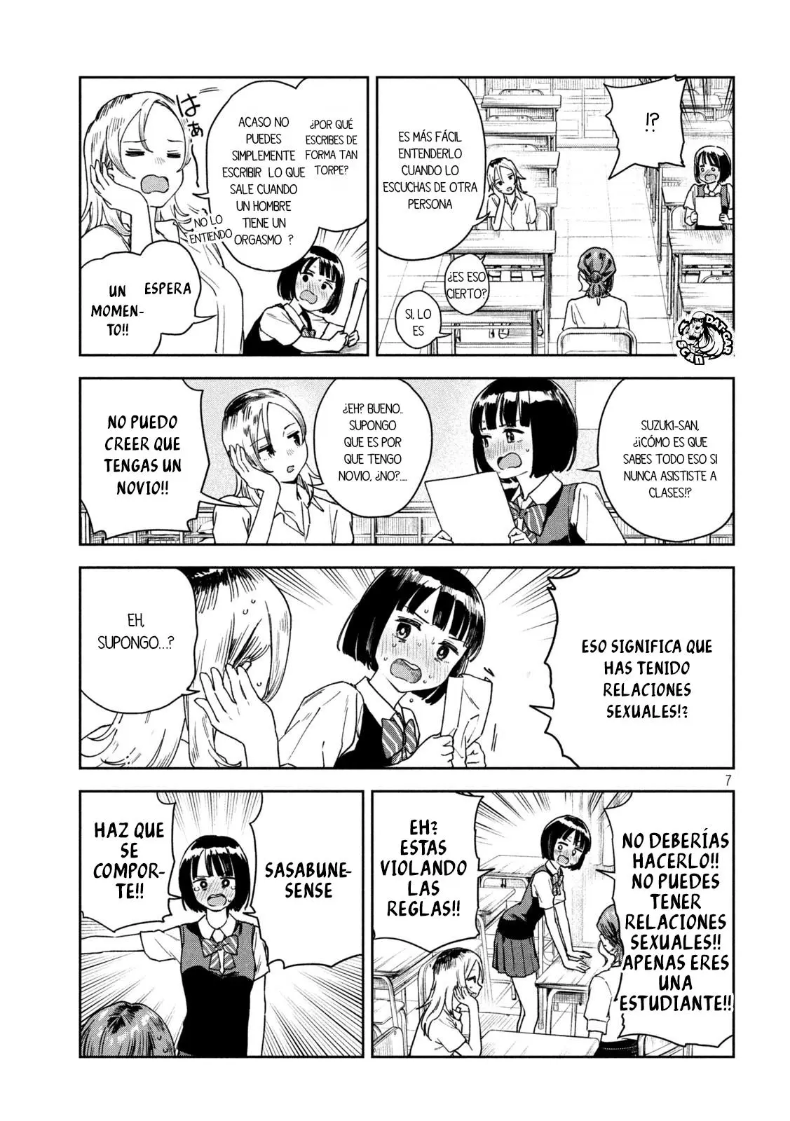 Myou-chan sensei wa Kaku Katariki - Capítulo 13 - Página 8 - LectorTMOo