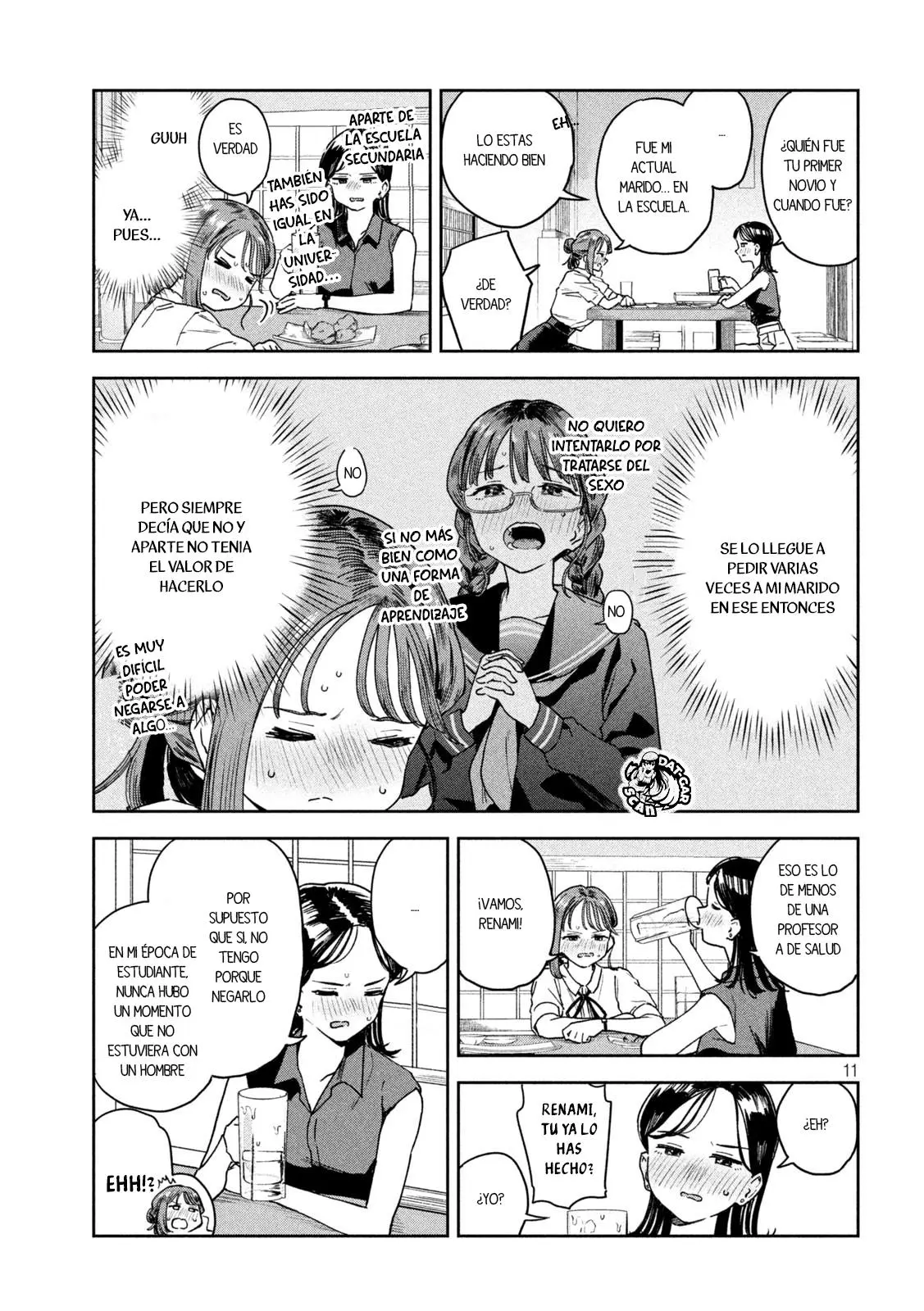 Myou-chan sensei wa Kaku Katariki - Capítulo 13 - Página 12 - LectorTMOo