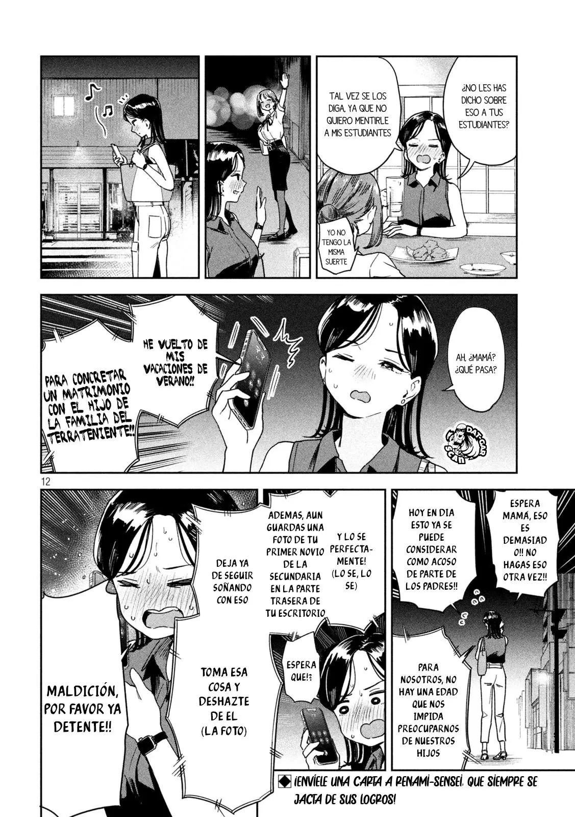 Myou-chan sensei wa Kaku Katariki - Capítulo 13 - Página 13 - LectorTMOo
