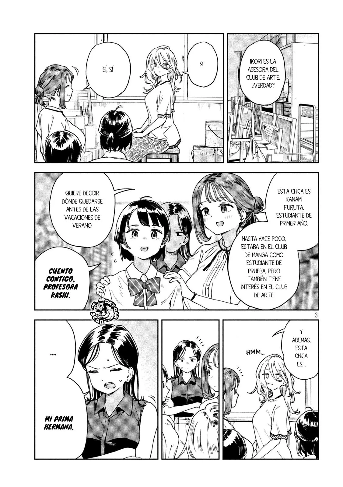 Myou-chan sensei wa Kaku Katariki - Capítulo 16 - Página 4 - LectorTMOo