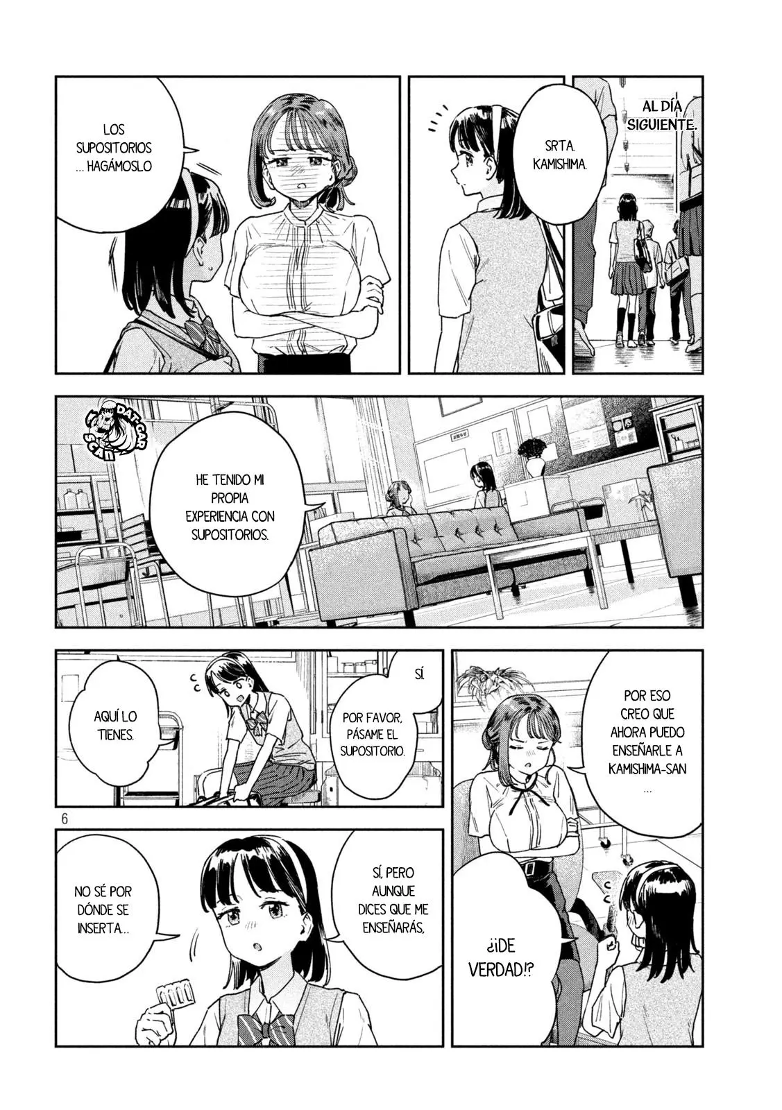 Myou-chan sensei wa Kaku Katariki - Capítulo 17 - Página 7 - LectorTMOo