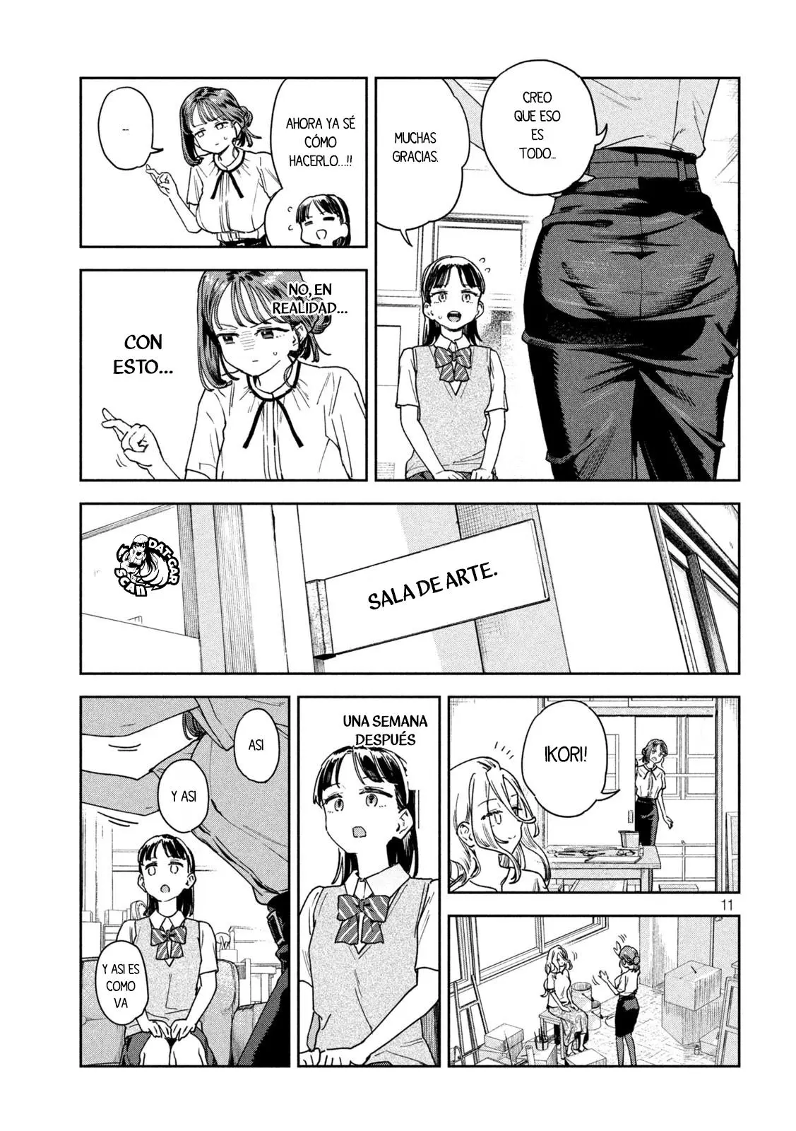 Myou-chan sensei wa Kaku Katariki - Capítulo 17 - Página 12 - LectorTMOo