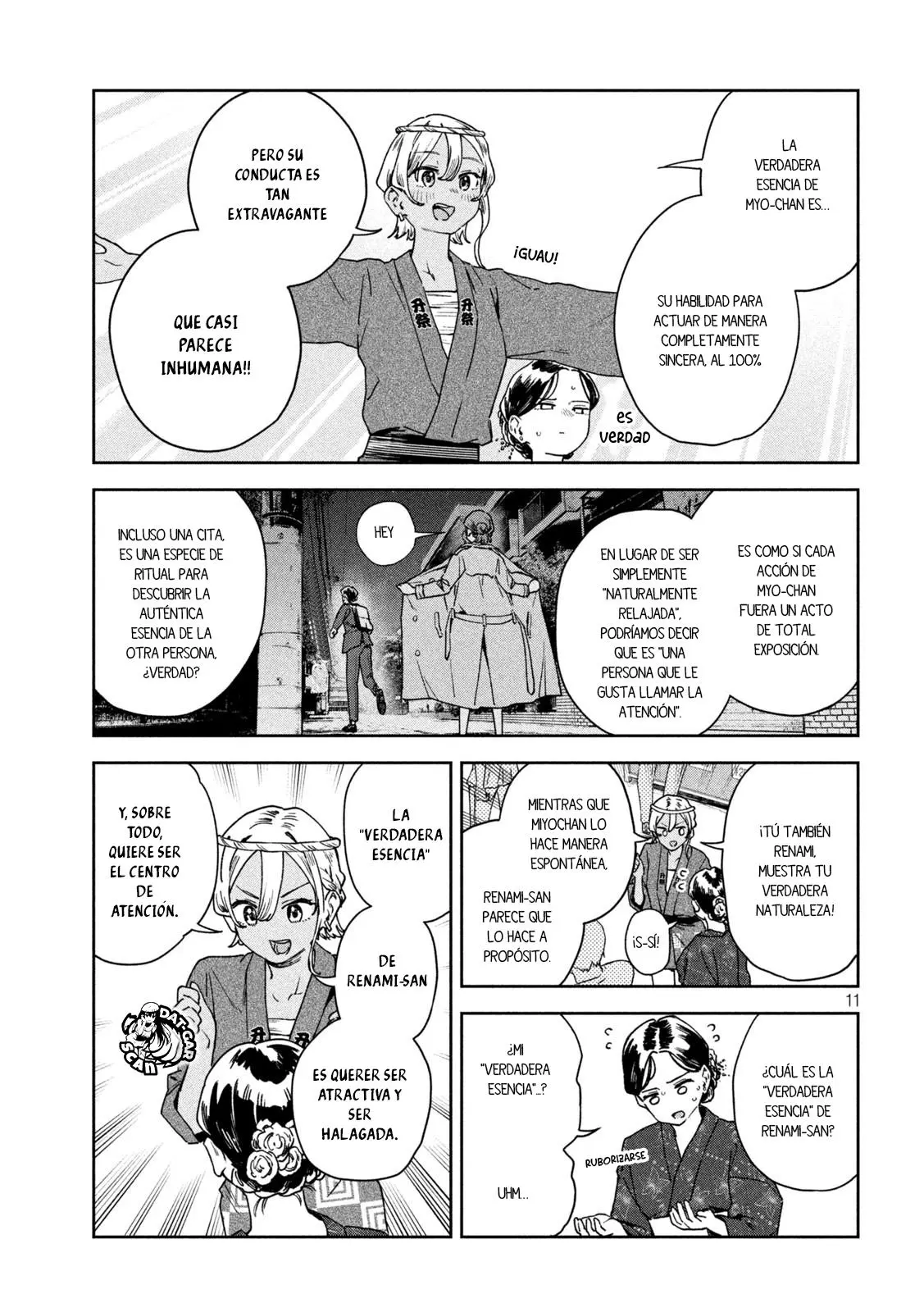 Myou-chan sensei wa Kaku Katariki - Capítulo 19 - Página 12 - LectorTMOo