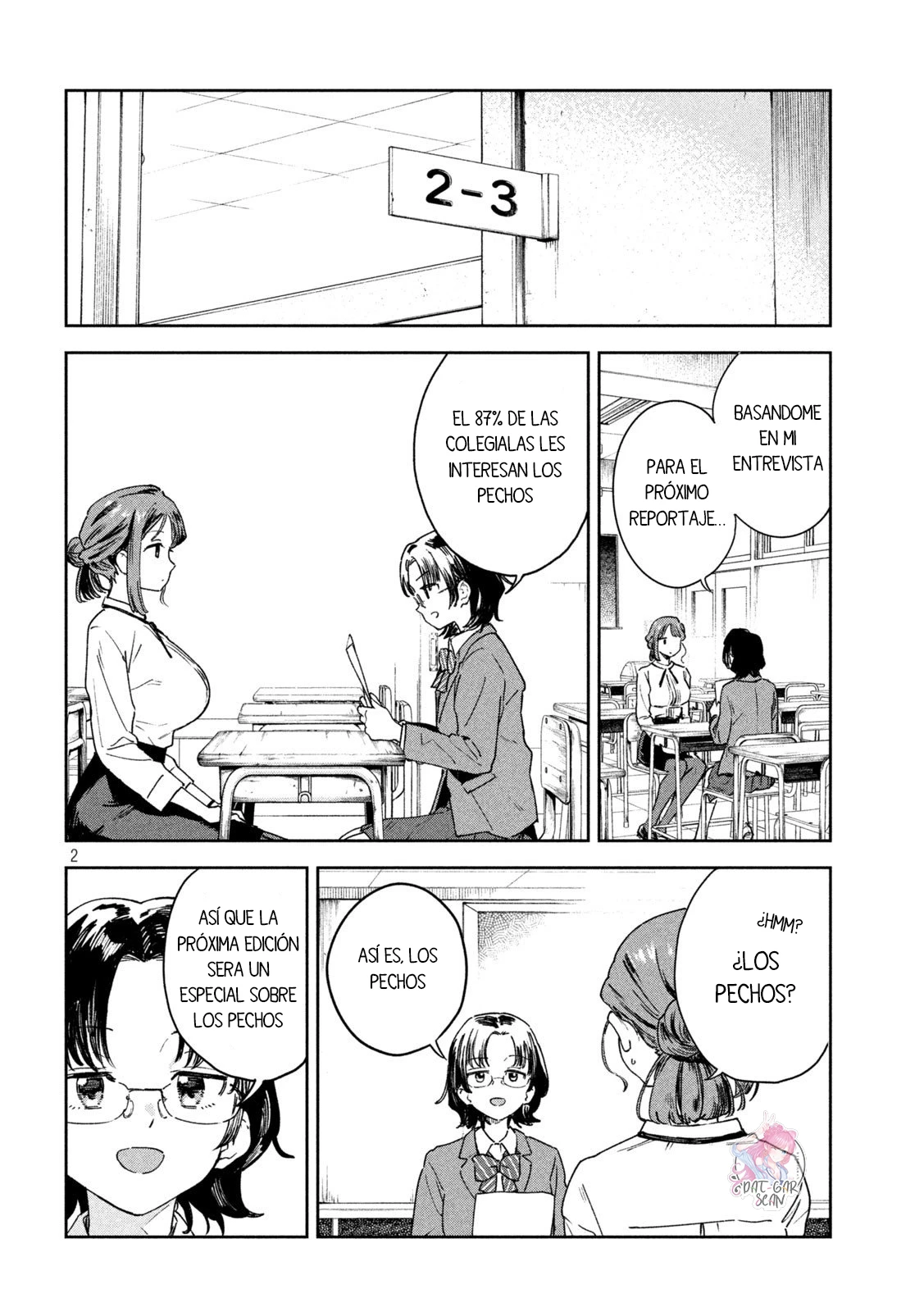 Myou-chan sensei wa Kaku Katariki - Capítulo 2 - Página 5 - LectorTMOo