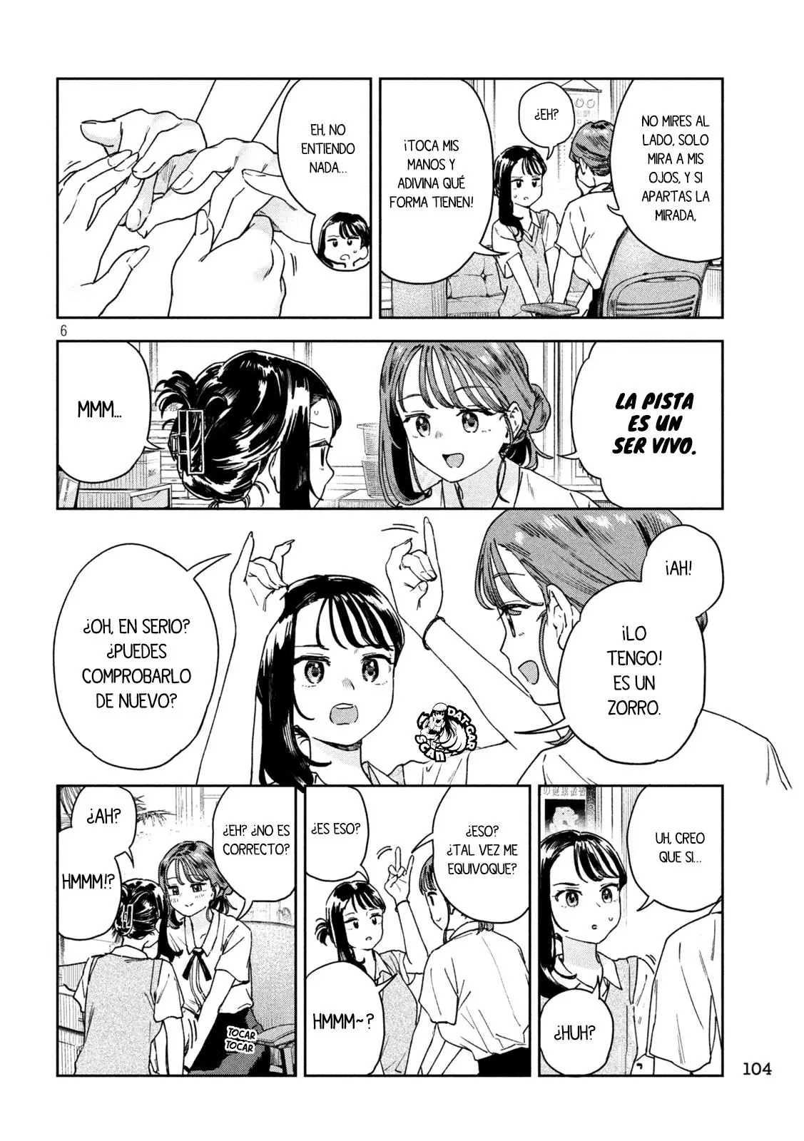Myou-chan sensei wa Kaku Katariki - Capítulo 23 - Página 8 - LectorTMOo
