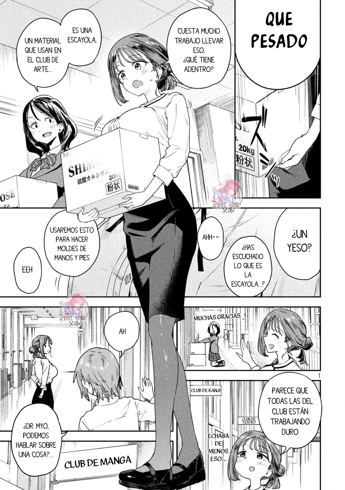 Myou-chan sensei wa Kaku Katariki - Capítulo 3 - Página 4 - LectorTMOo