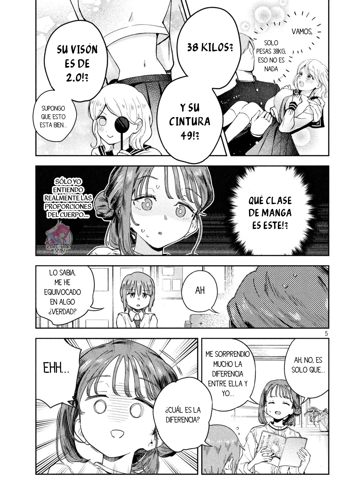 Myou-chan sensei wa Kaku Katariki - Capítulo 3 - Página 8 - LectorTMOo