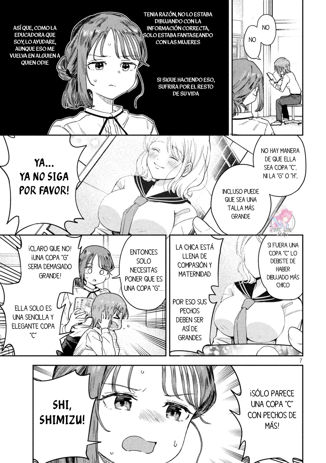 Myou-chan sensei wa Kaku Katariki - Capítulo 3 - Página 10 - LectorTMOo