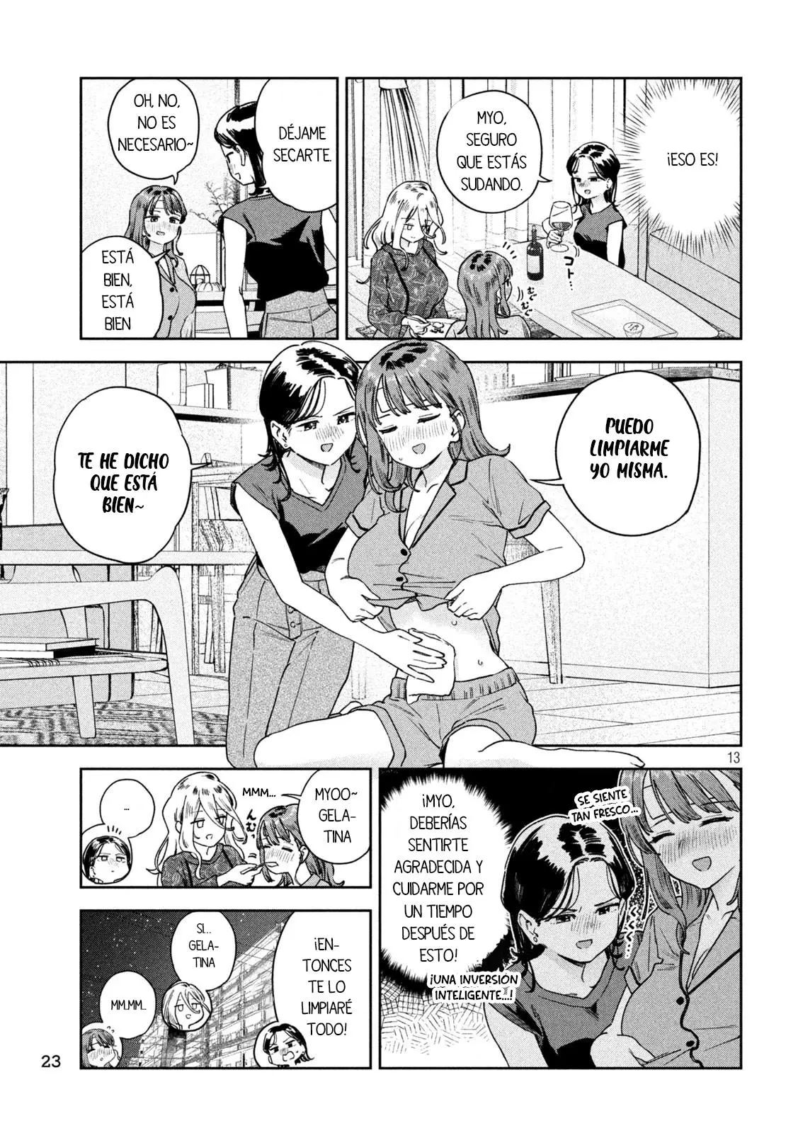 Myou-chan sensei wa Kaku Katariki - Capítulo 32 - Página 14 - LectorTMOo
