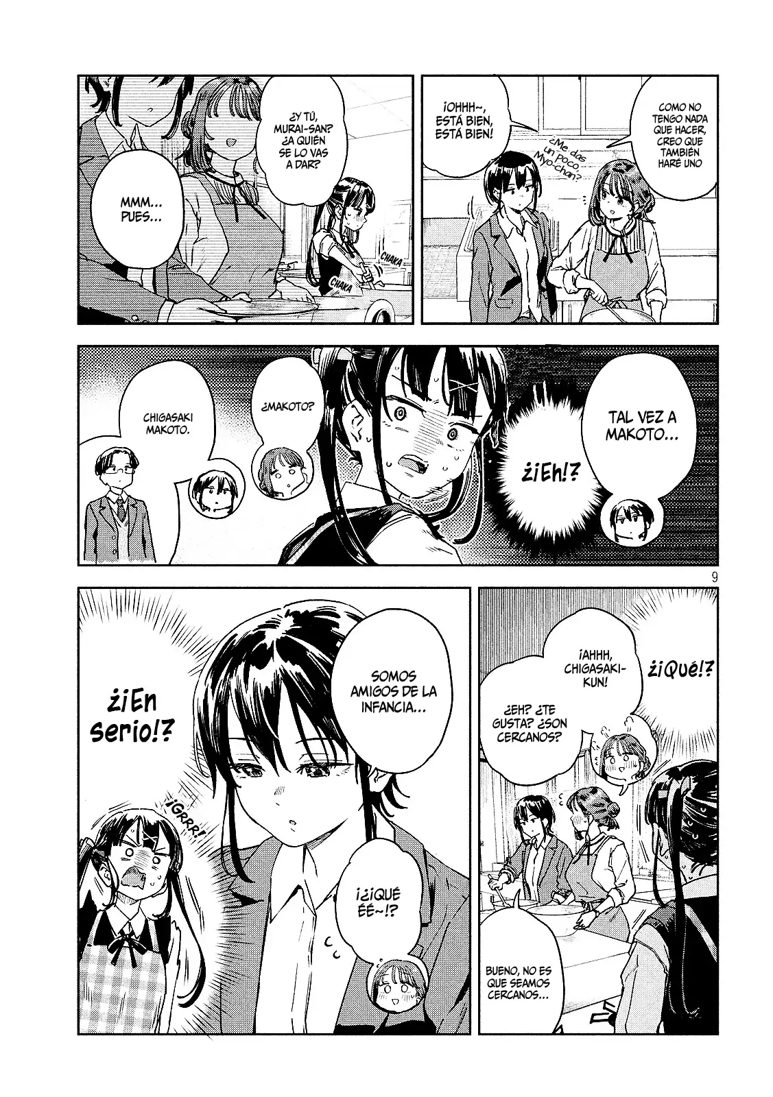 Myou-chan sensei wa Kaku Katariki - Capítulo 38 - Página 11 - LectorTMOo