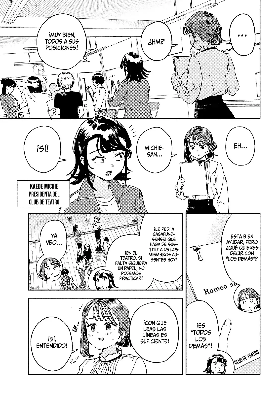 Myou-chan sensei wa Kaku Katariki - Capítulo 39 - Página 5 - LectorTMOo
