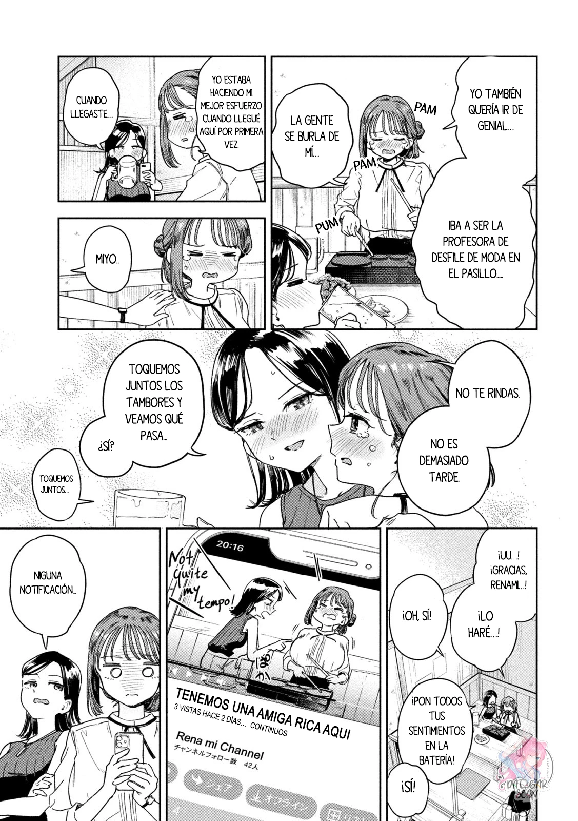 Myou-chan sensei wa Kaku Katariki - Capítulo 4 - Página 12 - LectorTMOo
