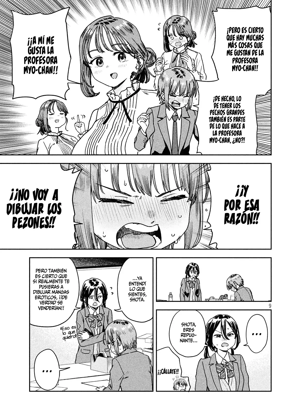 Myou-chan sensei wa Kaku Katariki - Capítulo 40 - Página 11 - LectorTMOo