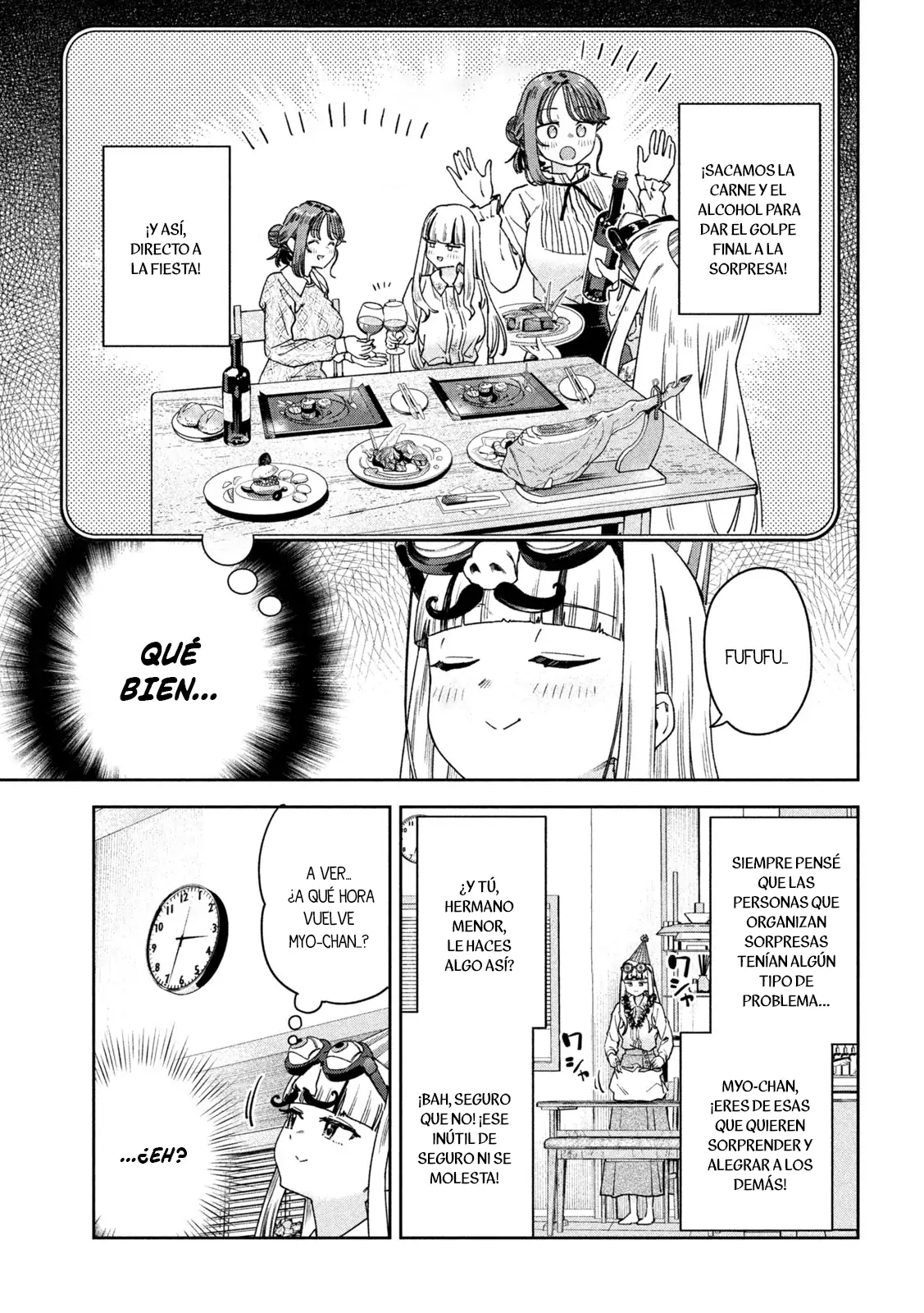 Myou-chan sensei wa Kaku Katariki - Capítulo 43 - Página 8 - LectorTMOo