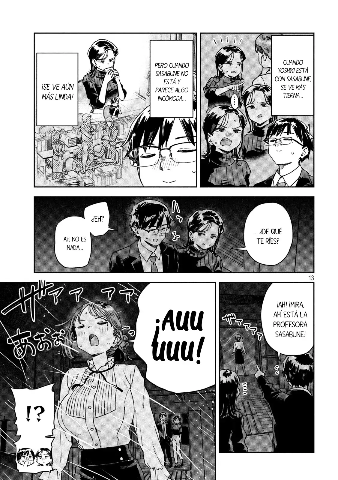 Myou-chan sensei wa Kaku Katariki - Capítulo 44 - Página 15 - LectorTMOo