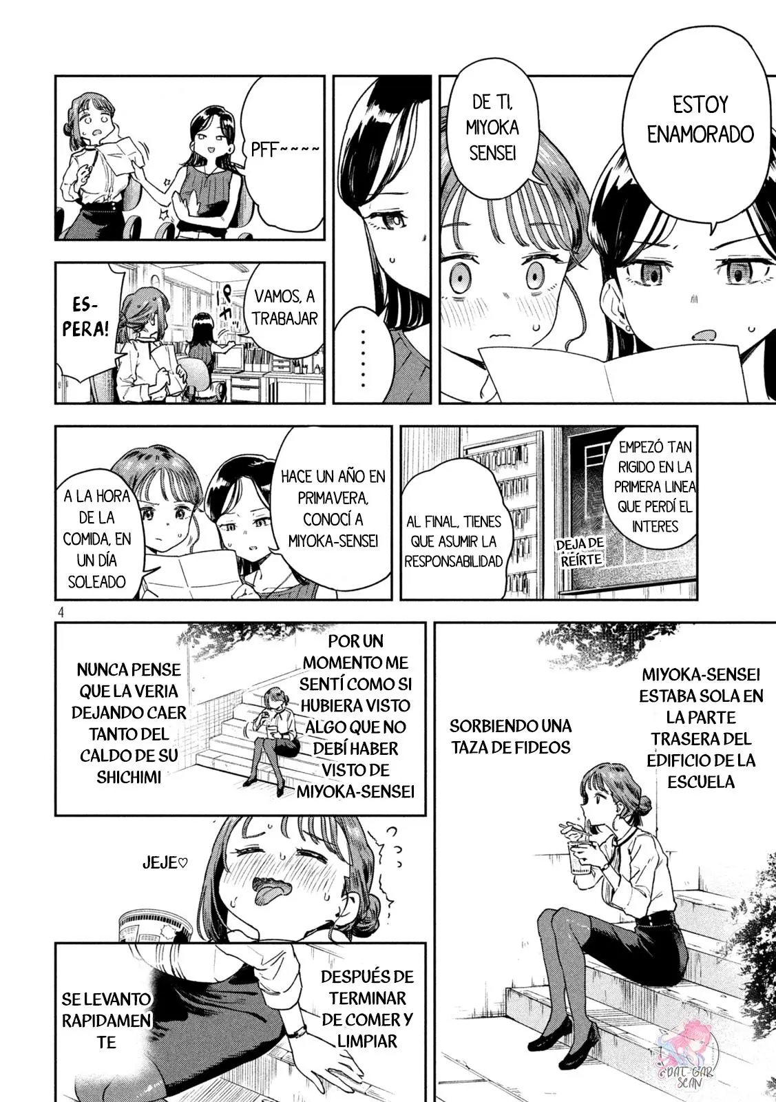 Myou-chan sensei wa Kaku Katariki - Capítulo 5 - Página 5 - LectorTMOo