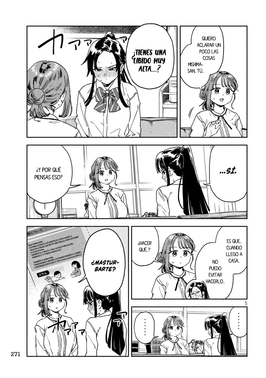 Myou-chan sensei wa Kaku Katariki - Capítulo 50 - Página 7 - LectorTMOo