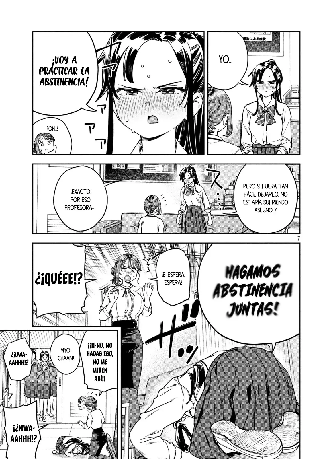 Myou-chan sensei wa Kaku Katariki - Capítulo 50 - Página 9 - LectorTMOo