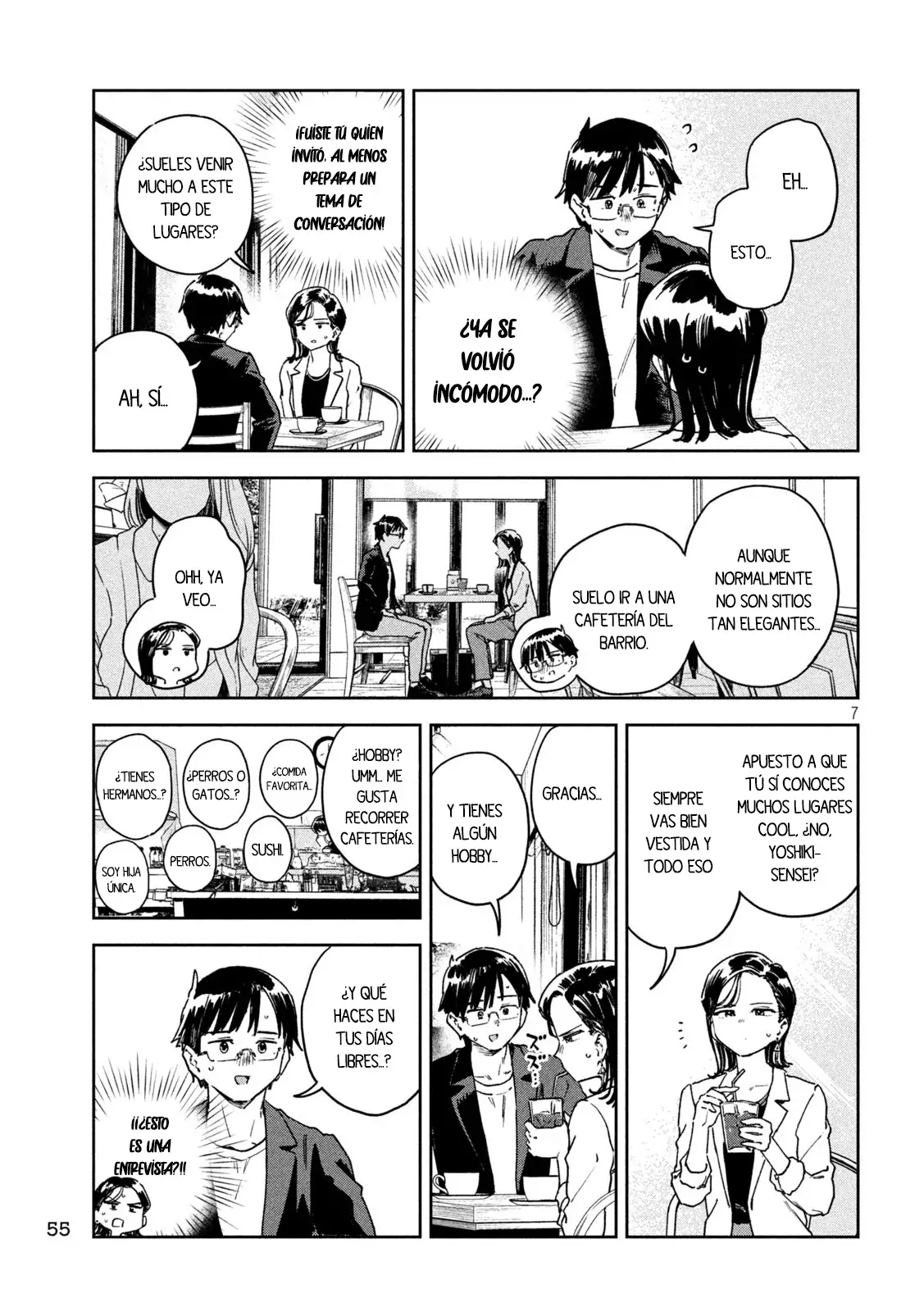 Myou-chan sensei wa Kaku Katariki - Capítulo 51 - Página 9 - LectorTMOo